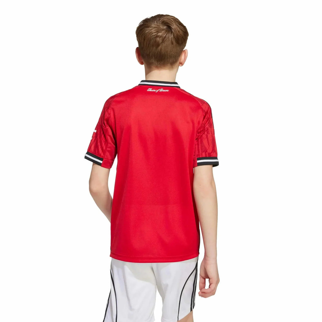 Manchester United 2025-26 Youth Stadium Home Soccer Jersey