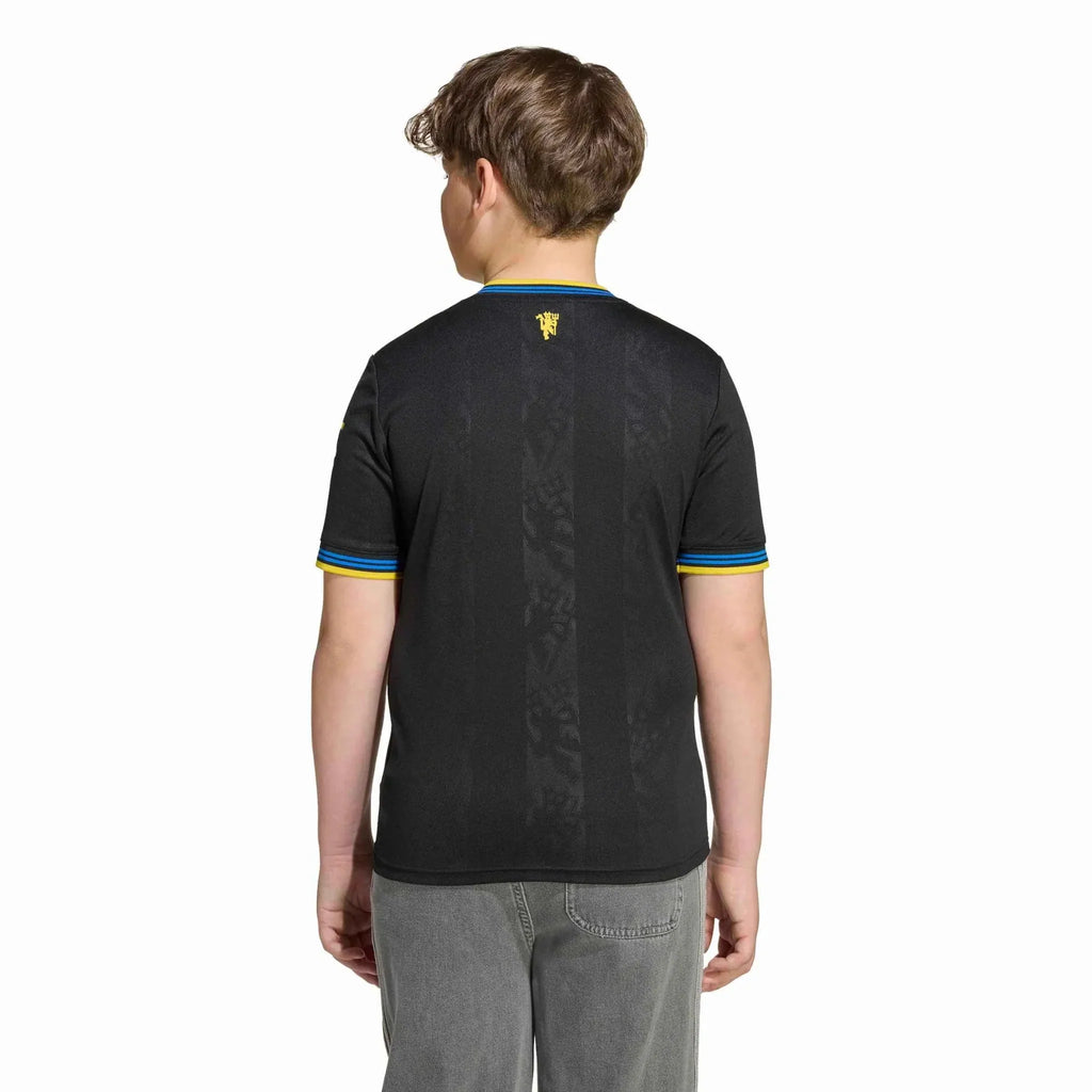 Manchester United 2025-26 Youth Stadium Third Soccer Jersey
