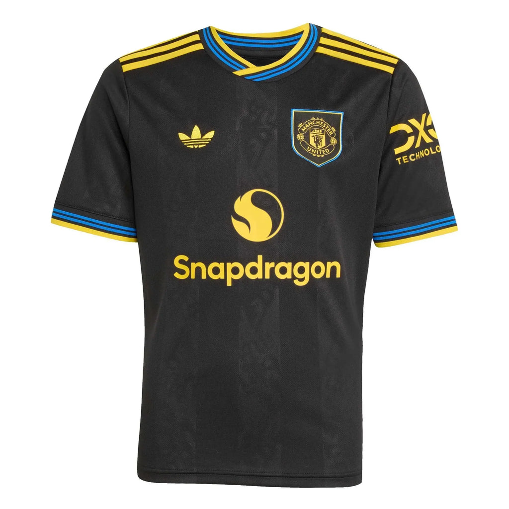 Manchester United 2025-26 Youth Stadium Third Soccer Jersey