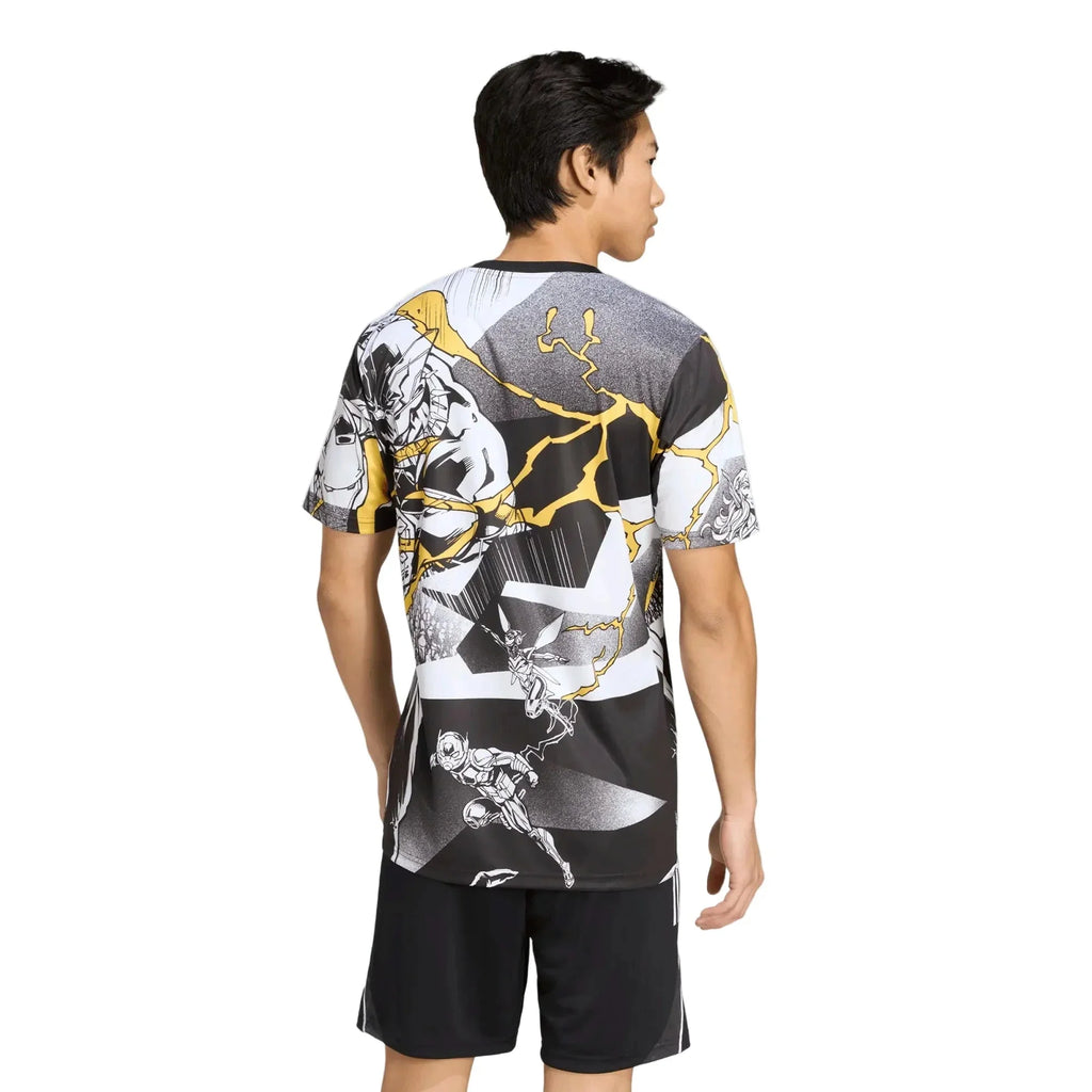 Maillot de football Real Madrid Homme Avengers pré-match 2025-26
