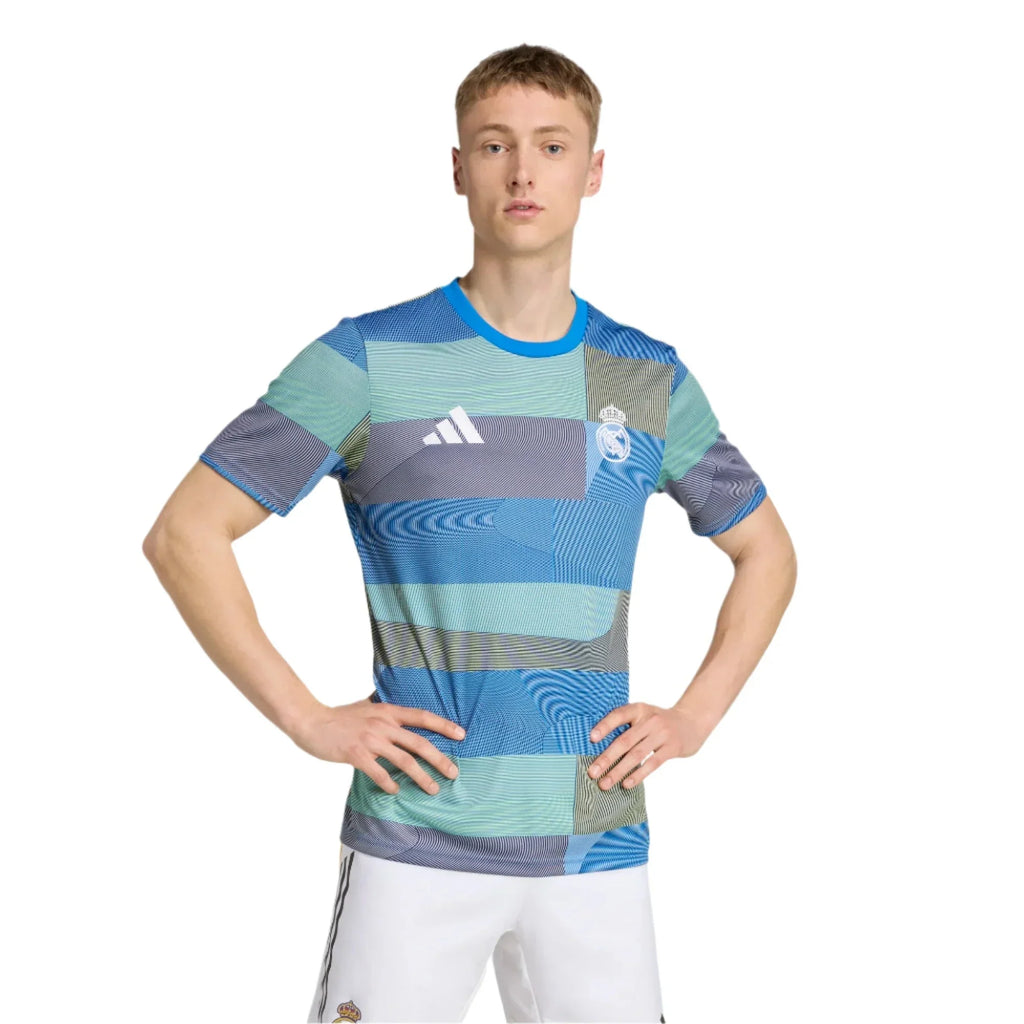 2025-26 Real Madrid Men's Pre-Match Soccer Jersey