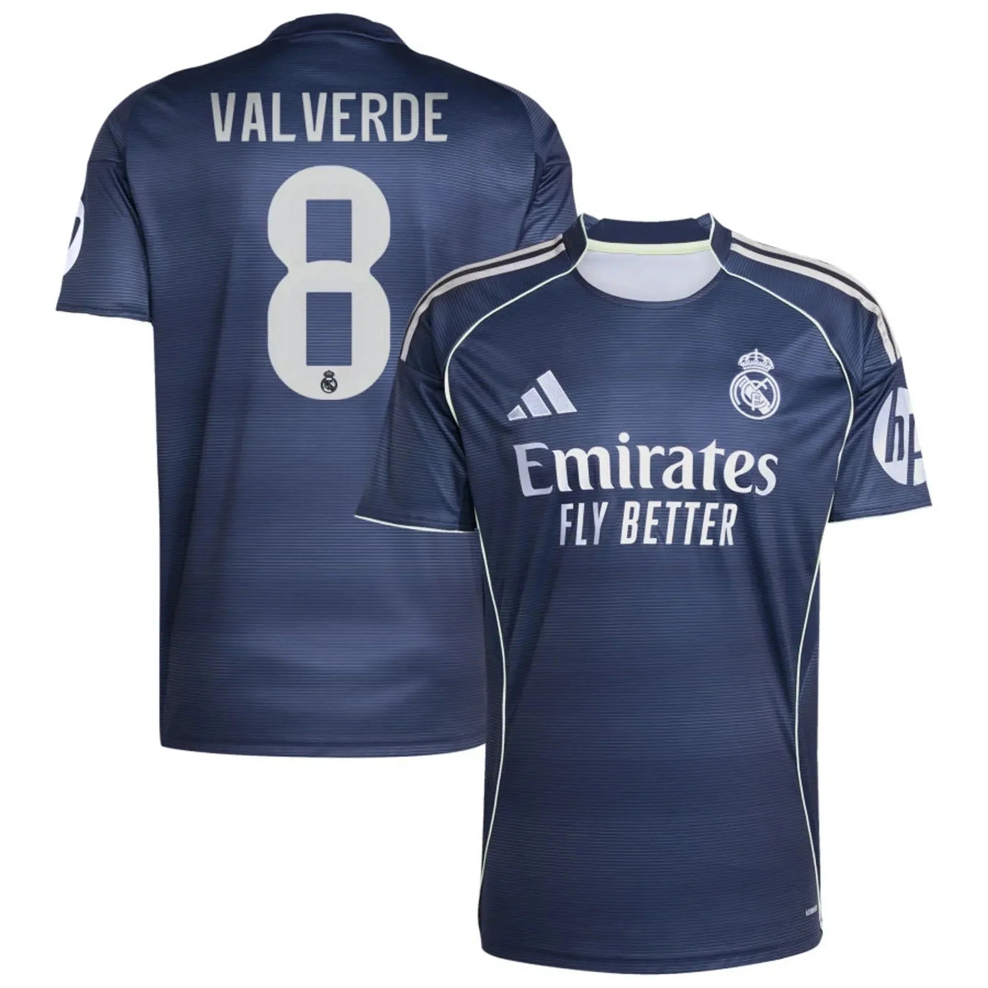 2025-26 Real Madrid Youth Stadium Away Soccer Jersey
