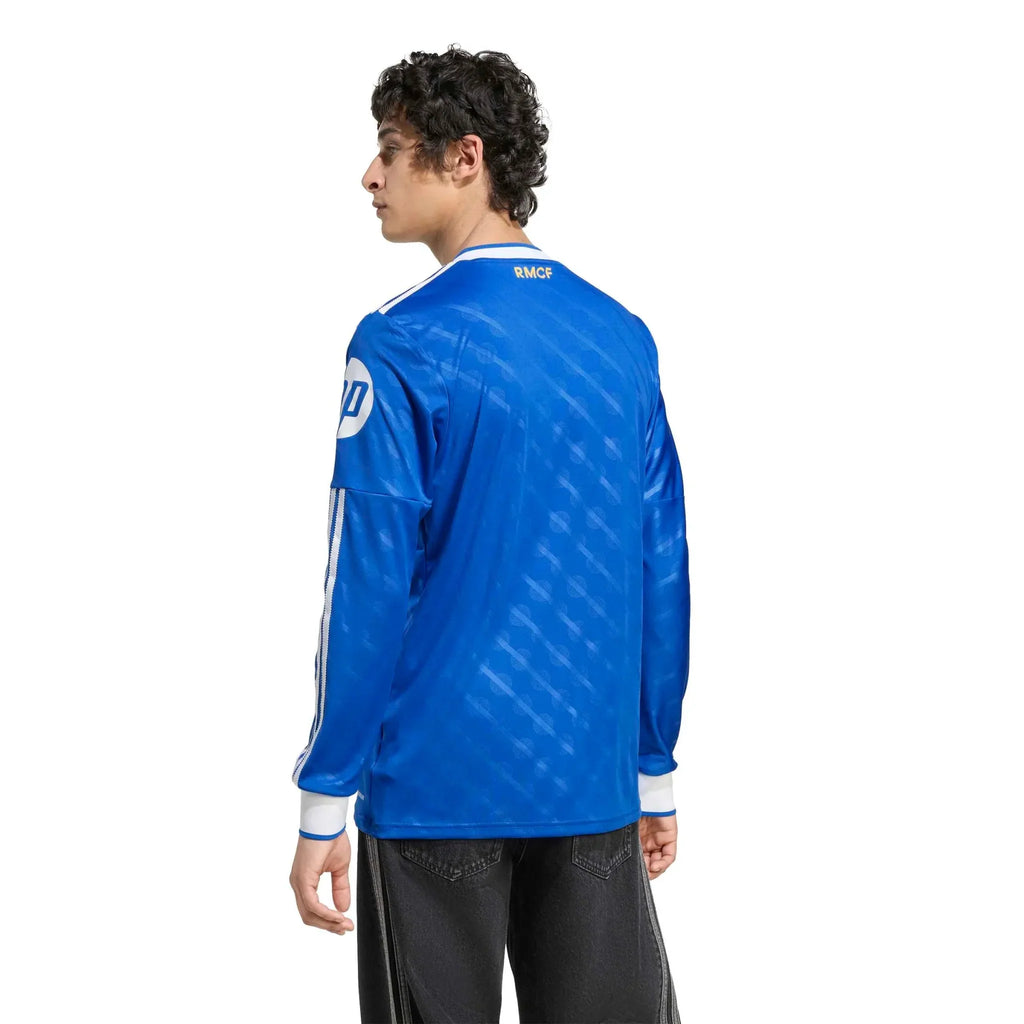 Maillot de football à manches longues pour homme Real Madrid 2025-26 Troisième tenue Stadium