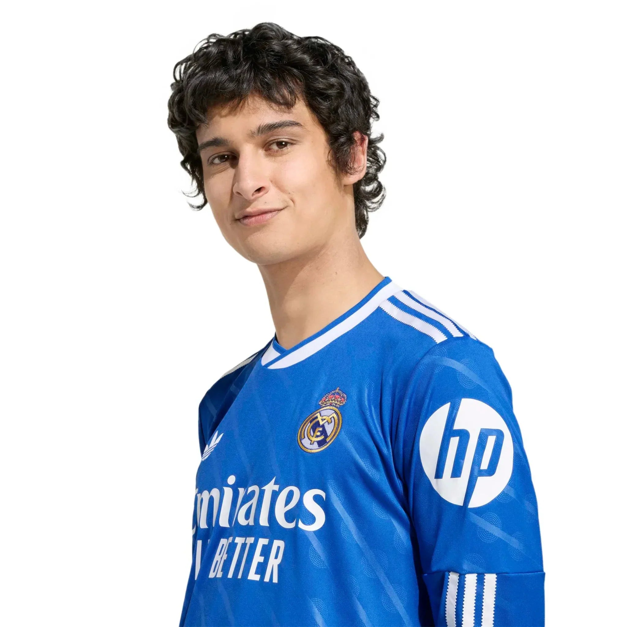 Maillot de football à manches longues pour homme Real Madrid 2025-26 Troisième tenue Stadium