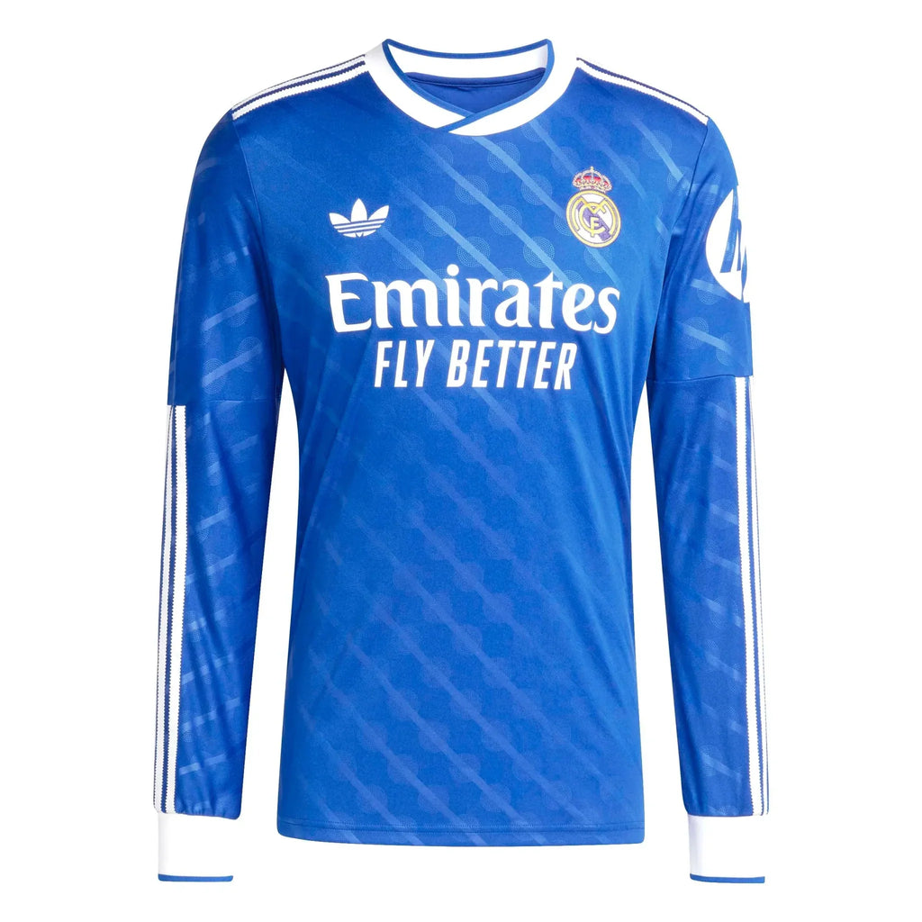 Maillot de football à manches longues pour homme Real Madrid 2025-26 Troisième tenue Stadium