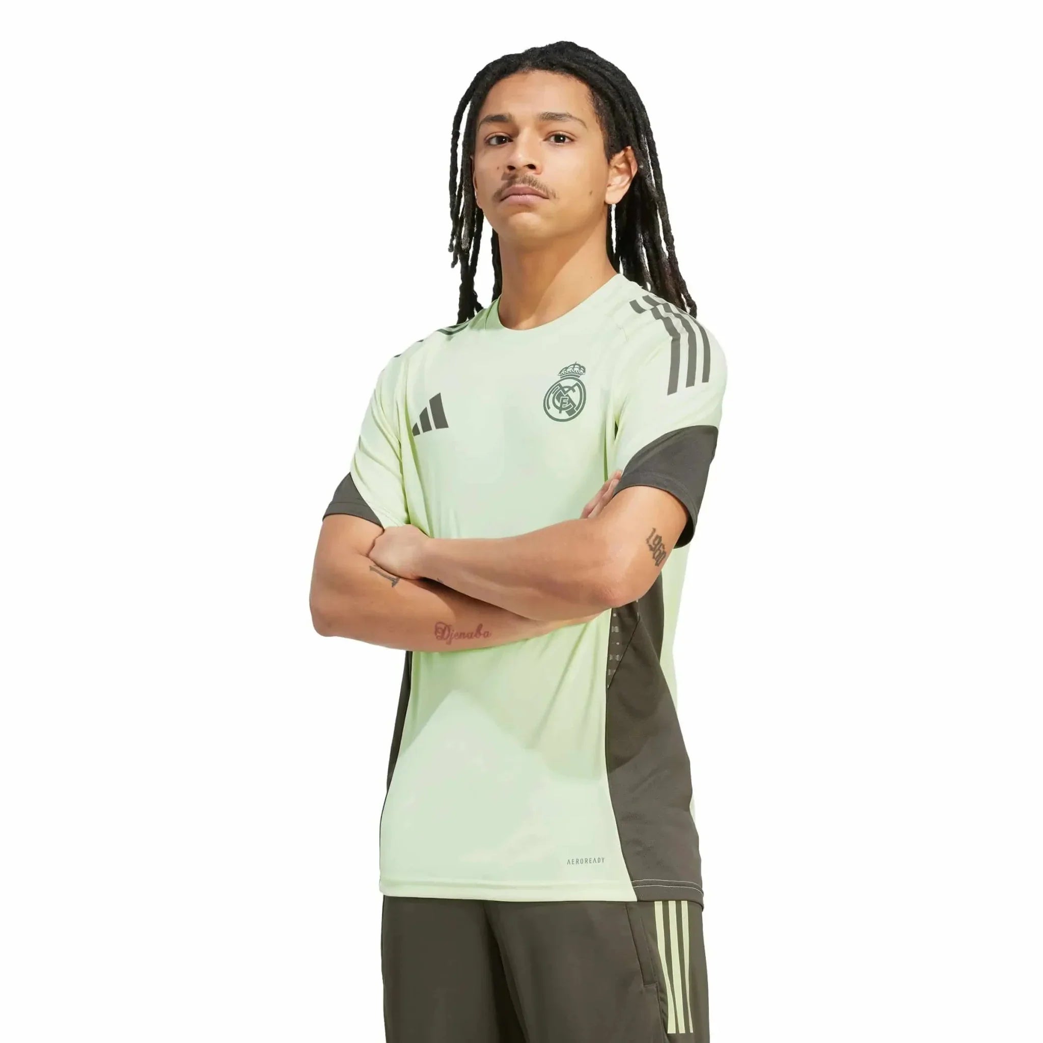 Maillot d'entraînement de football pour hommes Real Madrid 2025-26
