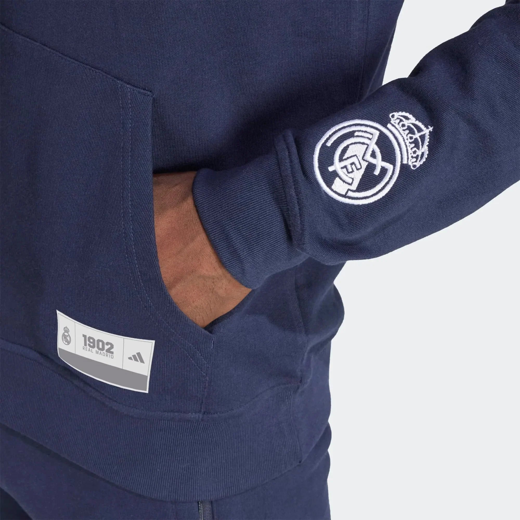 Sweat à capuche pour homme Real Madrid 2025-26 US