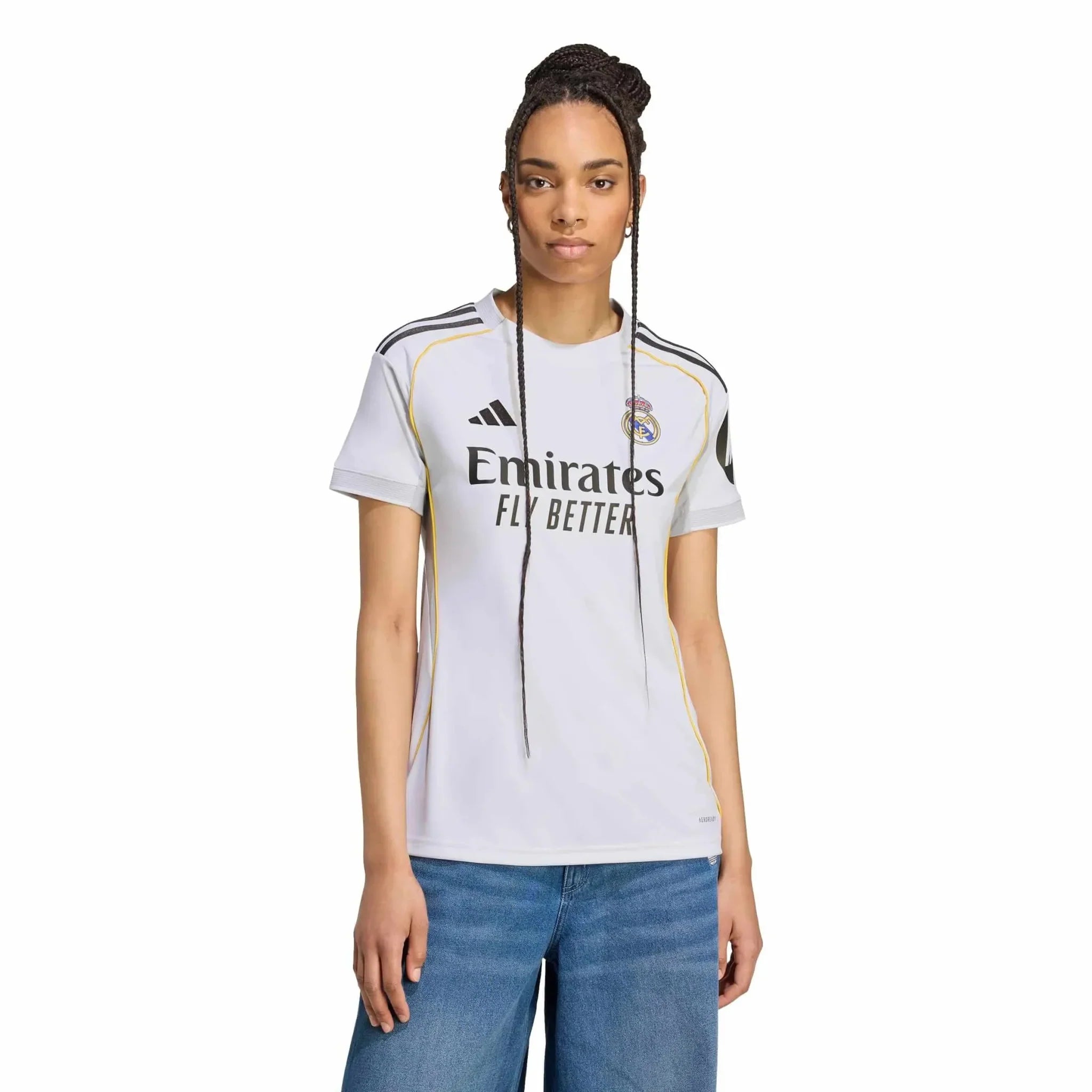 Maillot de foot domicile Real Madrid Féminin 2025-26