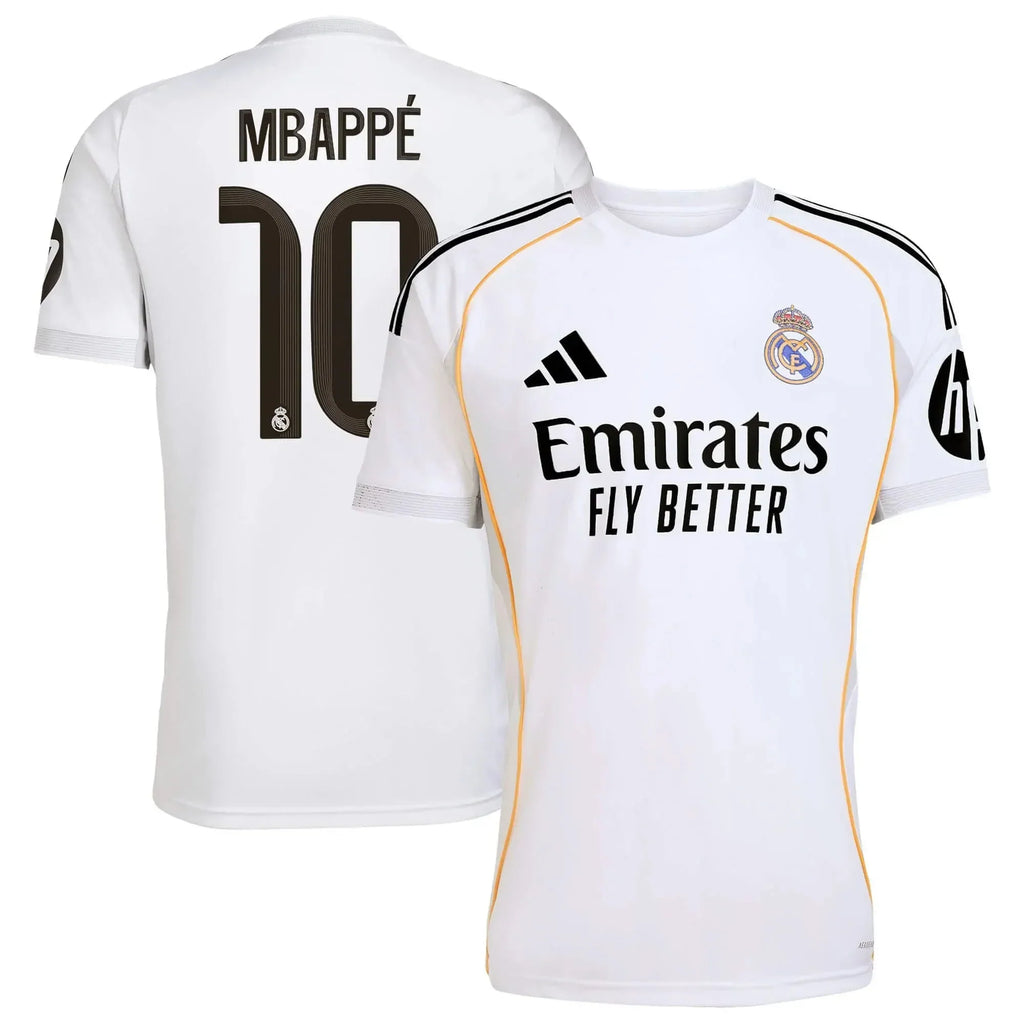 2025-26 Real Madrid Youth Stadium Home Soccer Jersey