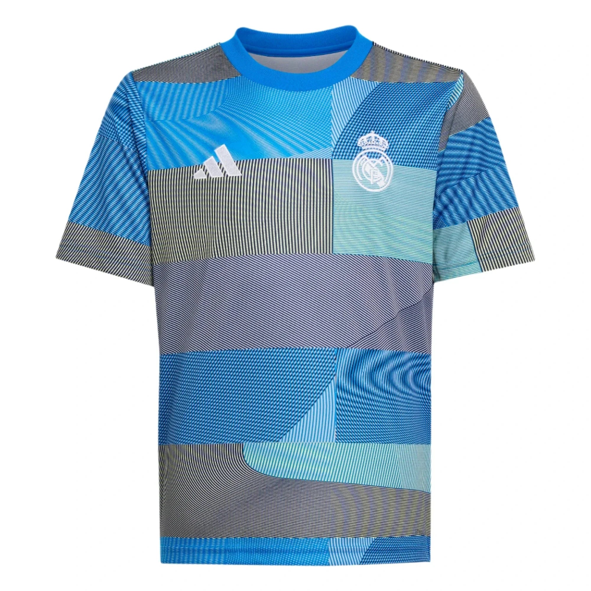 Maillot de football d'avant-match Real Madrid Jeunesse 2025-26