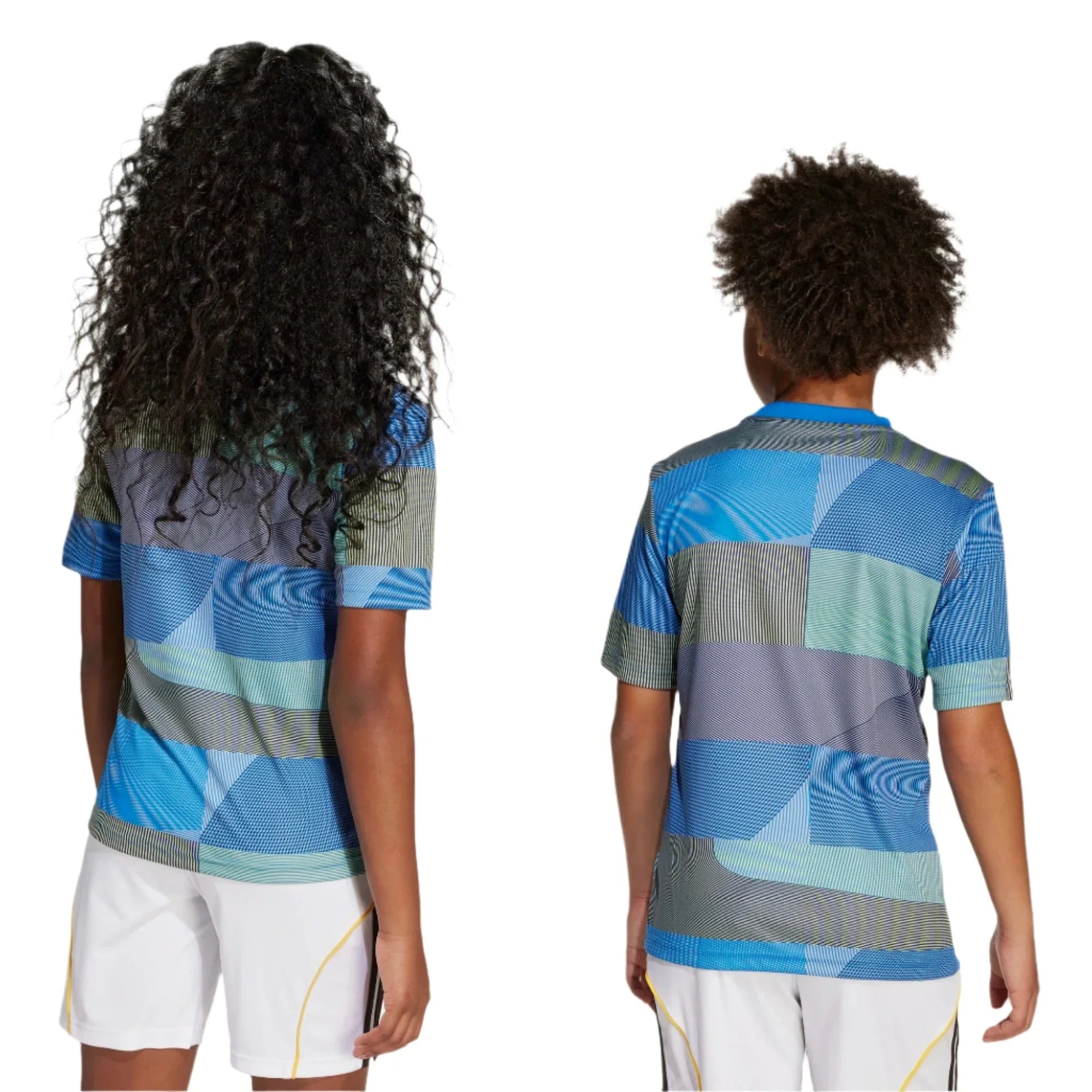 Maillot de football d'avant-match Real Madrid Jeunesse 2025-26