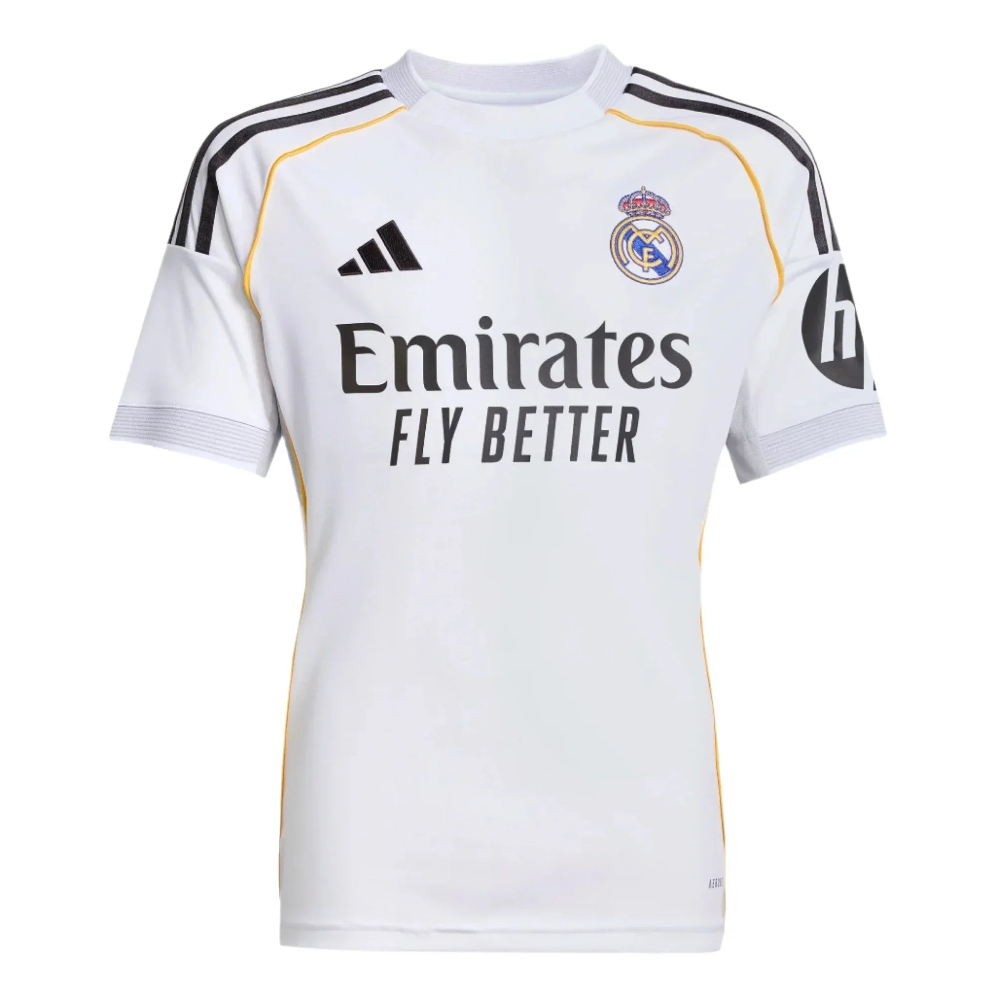 Maillot de football domicile du Real Madrid pour jeunes 2025-26