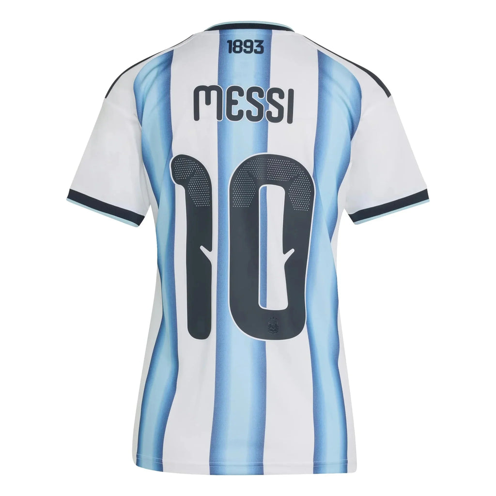 Argentina 2026 Women's Stadium Home Messi #10 Soccer Jersey