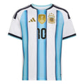 adidas 2026 Argentina Youth Stadium Home Messi #10 Soccer Jersey
