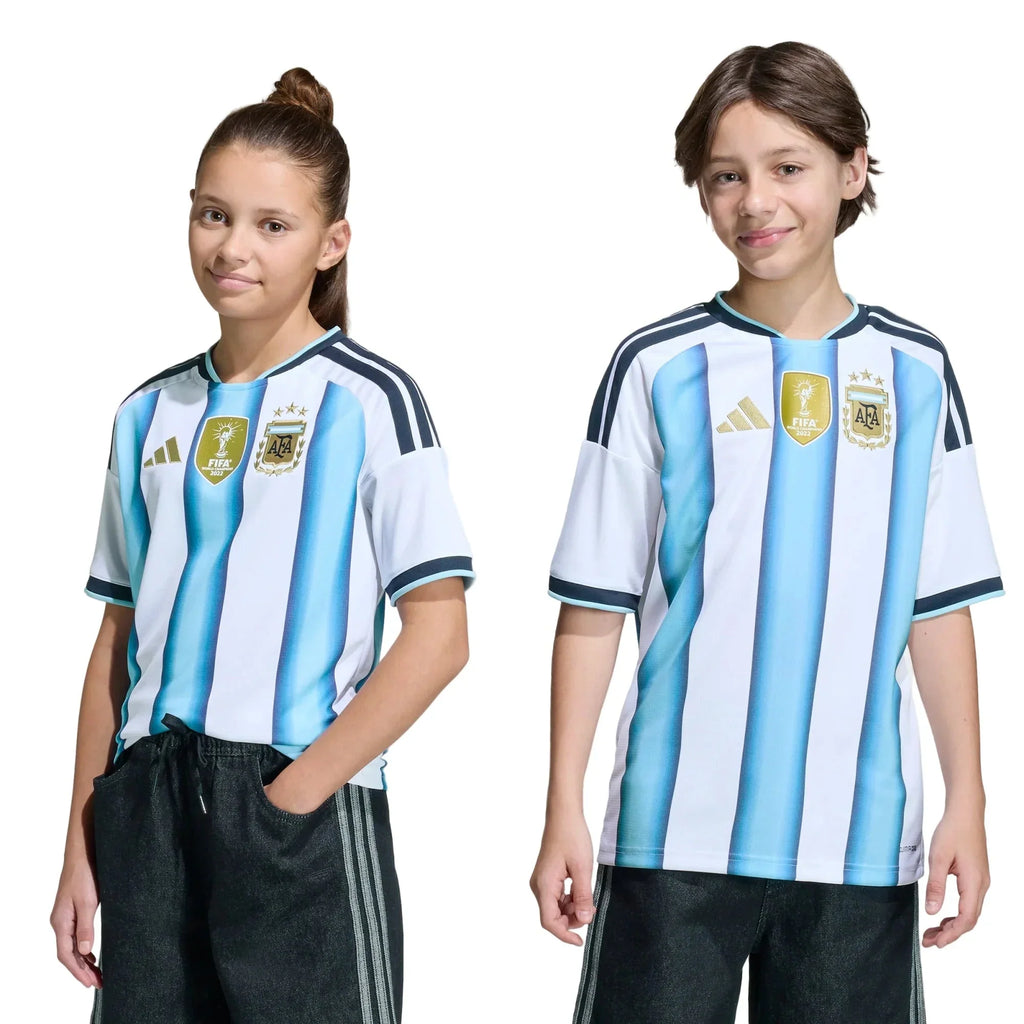 Argentina 2026 Youth Stadium Home Soccer Jersey