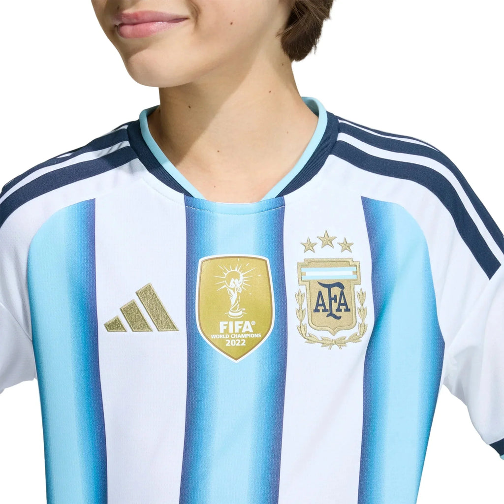 Argentina 2026 Youth Stadium Home Soccer Jersey