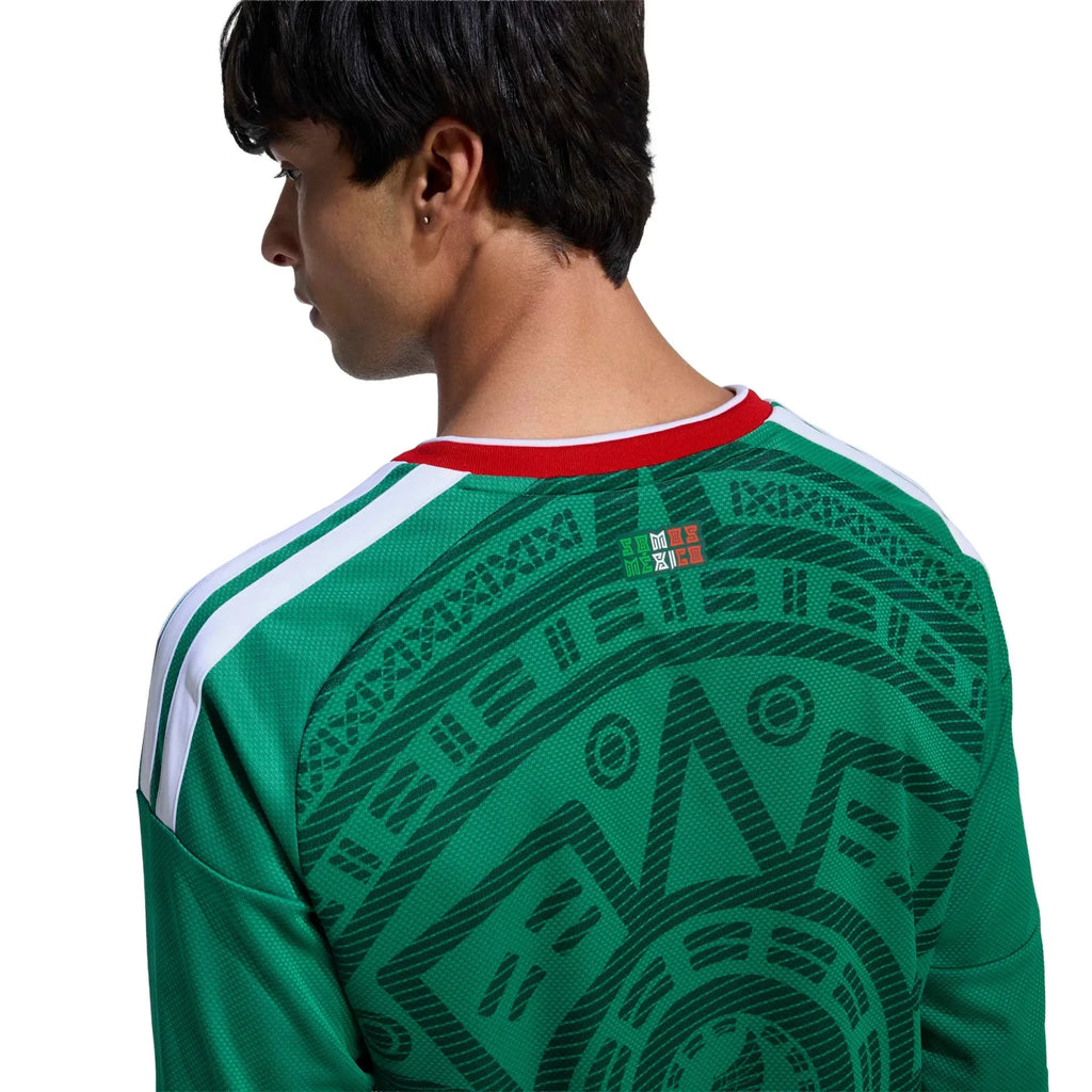 Mexico 2026 Men's Stadium Home Long-Sleeve Soccer Jersey