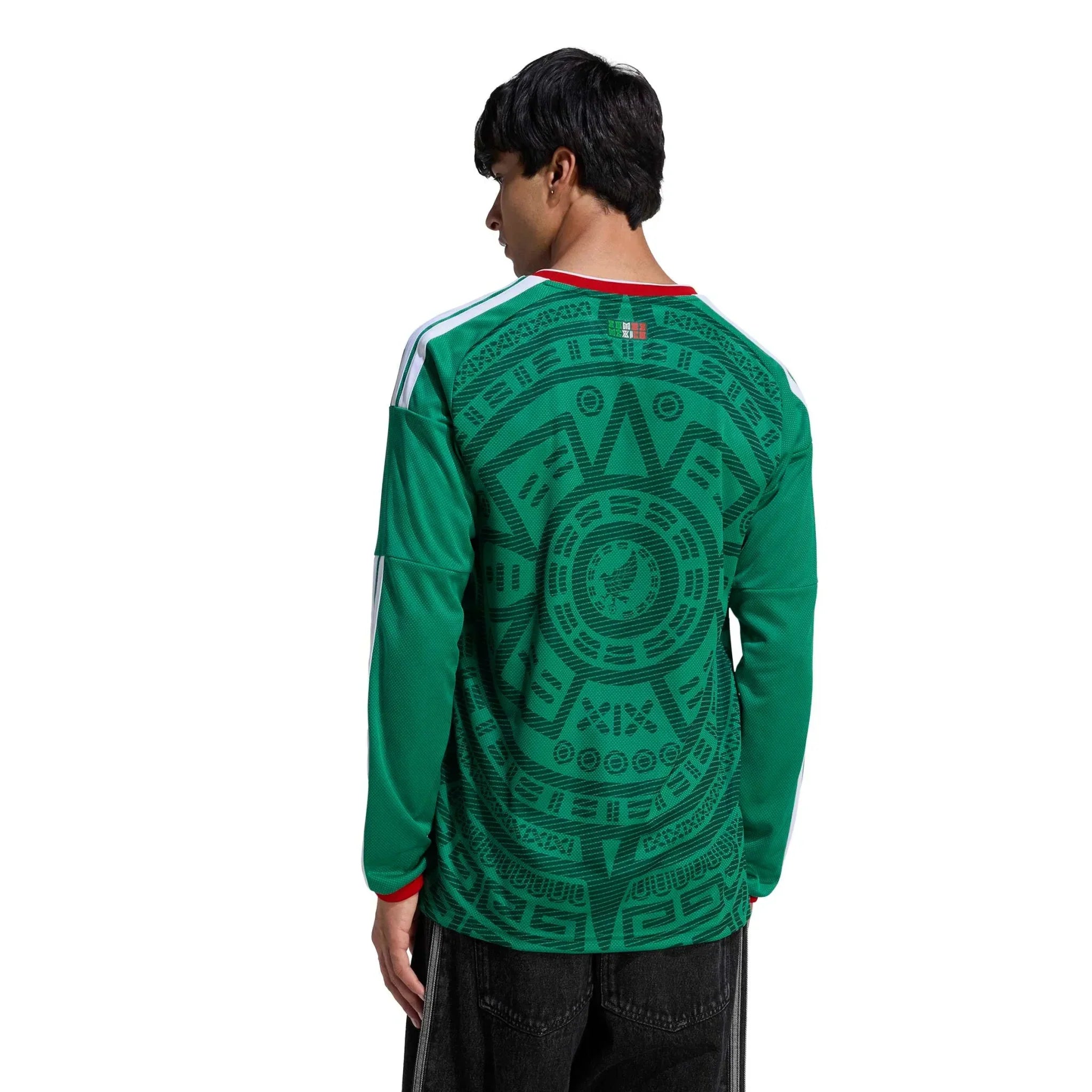 Mexico 2026 Men's Stadium Home Long-Sleeve Soccer Jersey