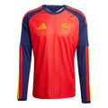 Spain 2026 Men's Stadium Home Long-Sleeve Soccer Jersey