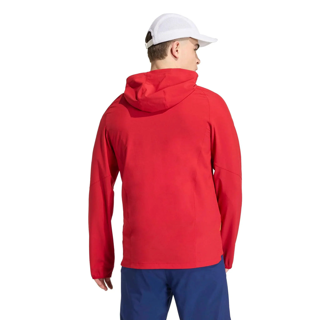 Spain 2026 Men's Tiro Travel Full Zip Windbreaker