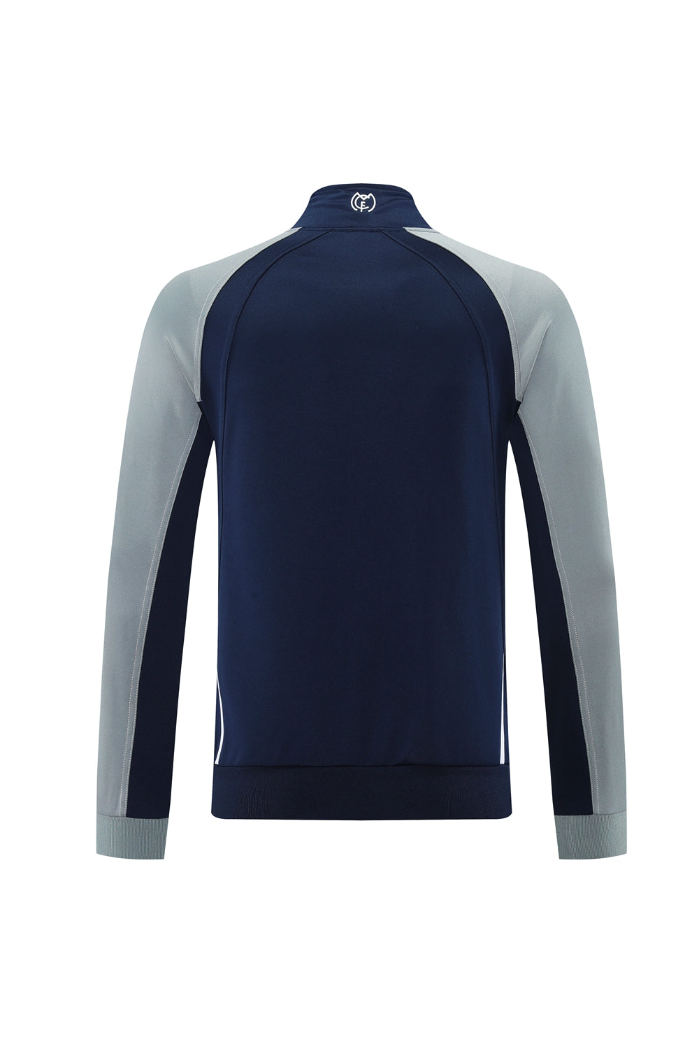 Ensemble de survêtement veste-pantalon Real Madrid Pre-Match bleu marine et gris