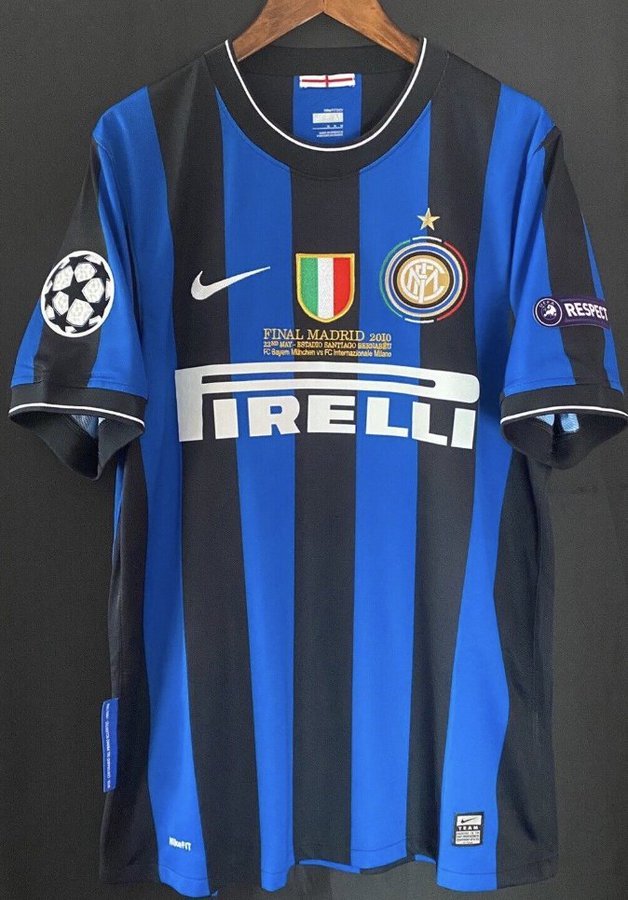 Inter Milan HOME J.Zanetti 4 2010/11 Classic jersey