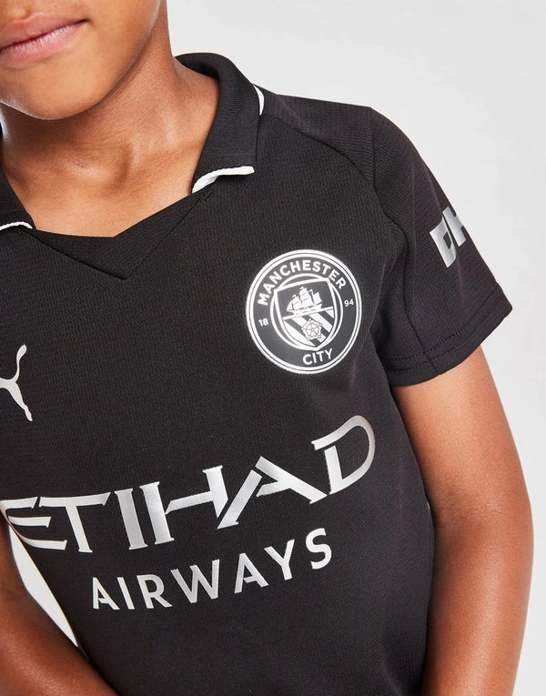 Manchester City Away Kids Kit 2025/26