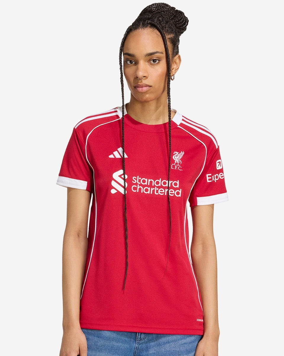 Maillot Domicile Femme Liverpool 2025/26