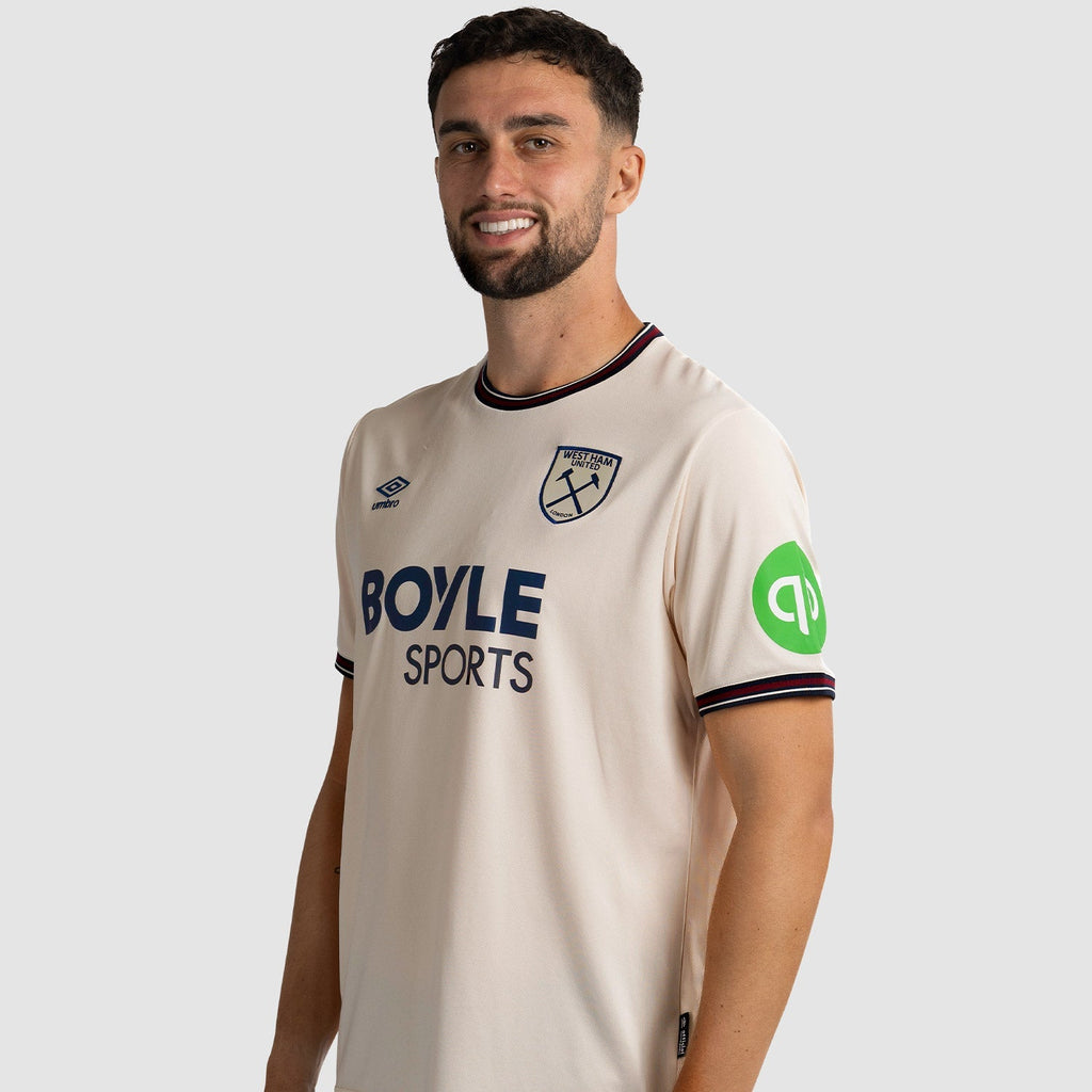 Maillot domicile extérieur West Ham 2025/26