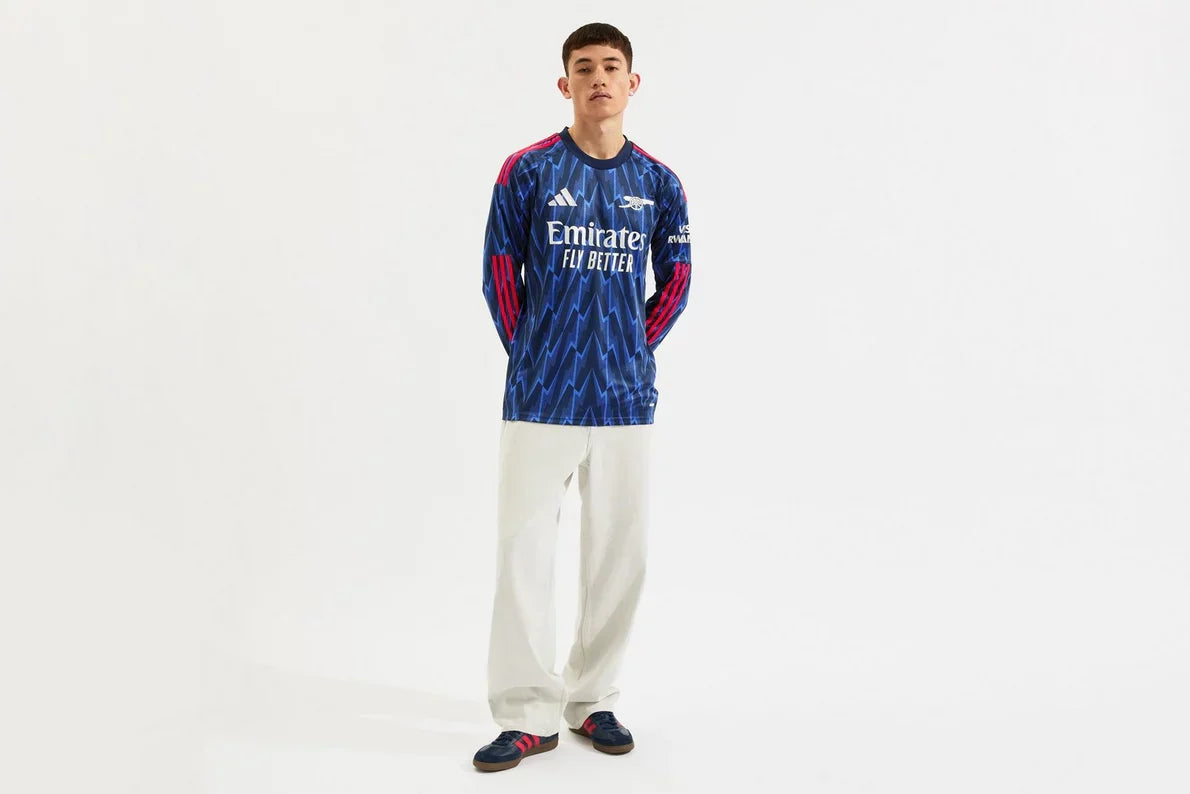 Gunners Away Long Sleeve Jersey 2025/26