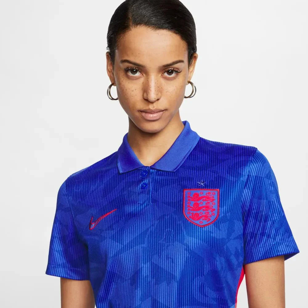 Maillot Extérieur Femme Angleterre 2020-21 - Bleu-Rouge