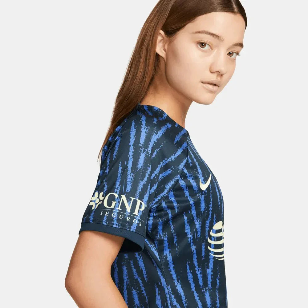 Maillot Extérieur Femme Club America 2022-23 - Bleu Marine Armory-Citron