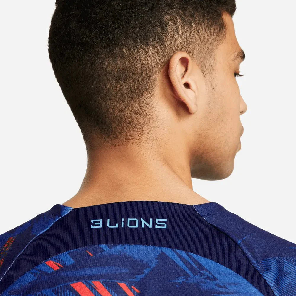 Angleterre 2022-23 Haut Dri Fit Blue Voids-Game Royal