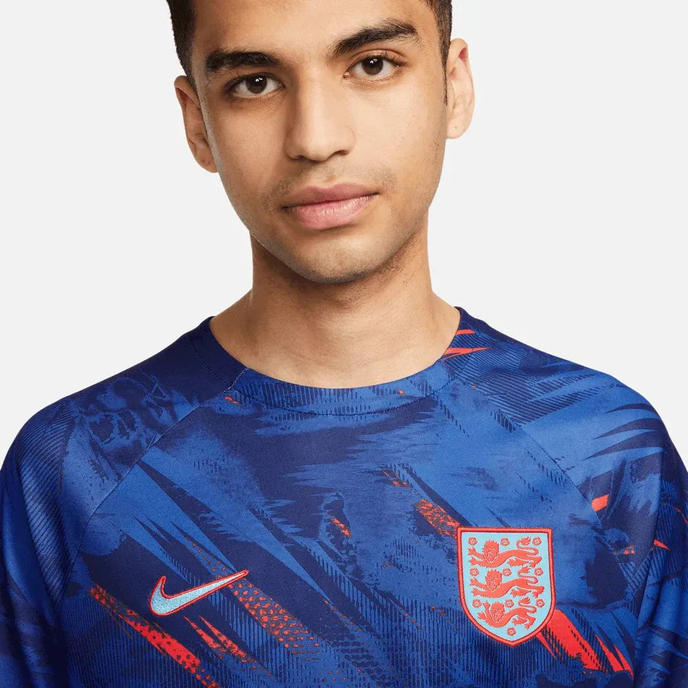 Angleterre 2022-23 Haut Dri Fit Blue Voids-Game Royal