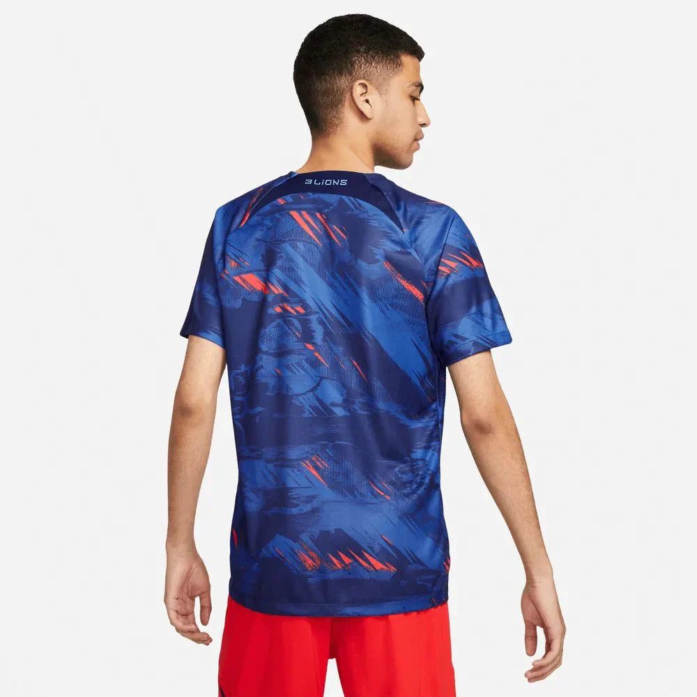 Angleterre 2022-23 Haut Dri Fit Blue Voids-Game Royal