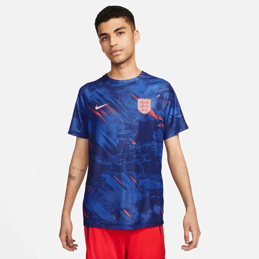 Angleterre 2022-23 Haut Dri Fit Blue Voids-Game Royal