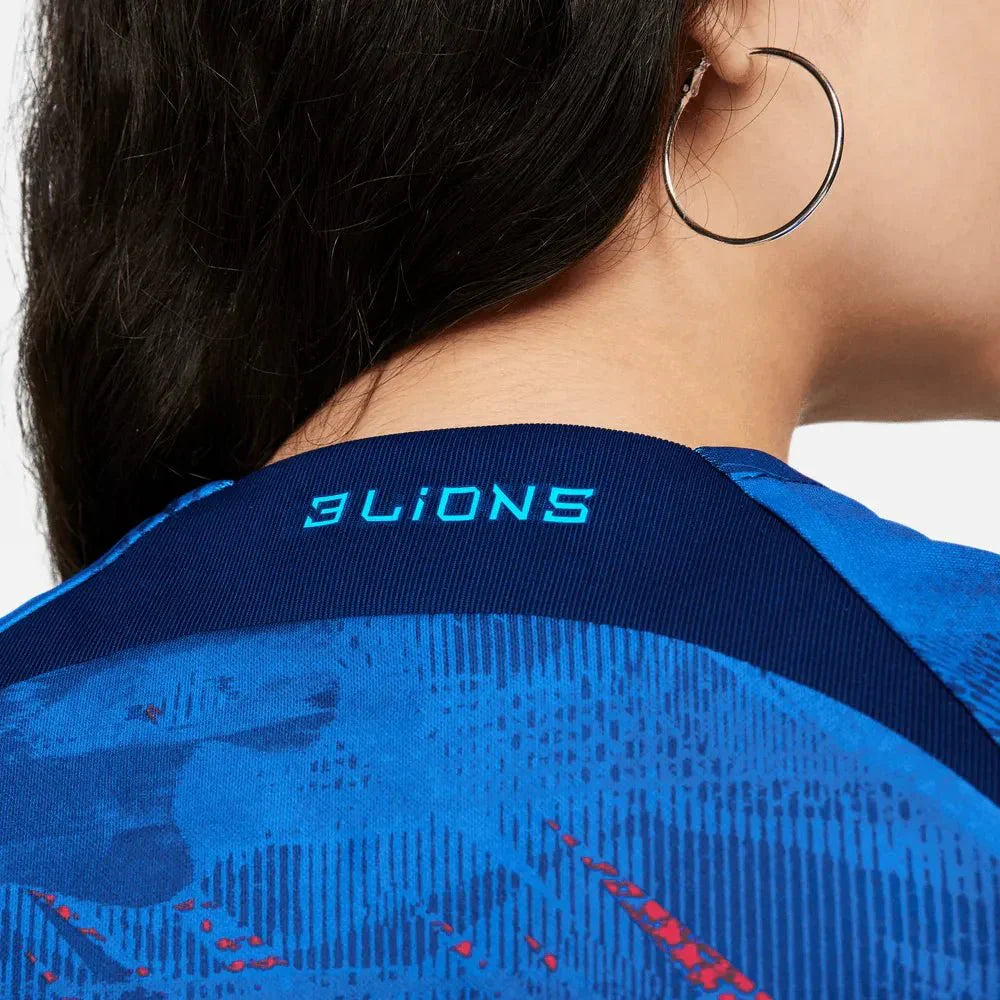 Maillot d'entraînement d'avant-match Femme Angleterre 2022-23 - Bleu