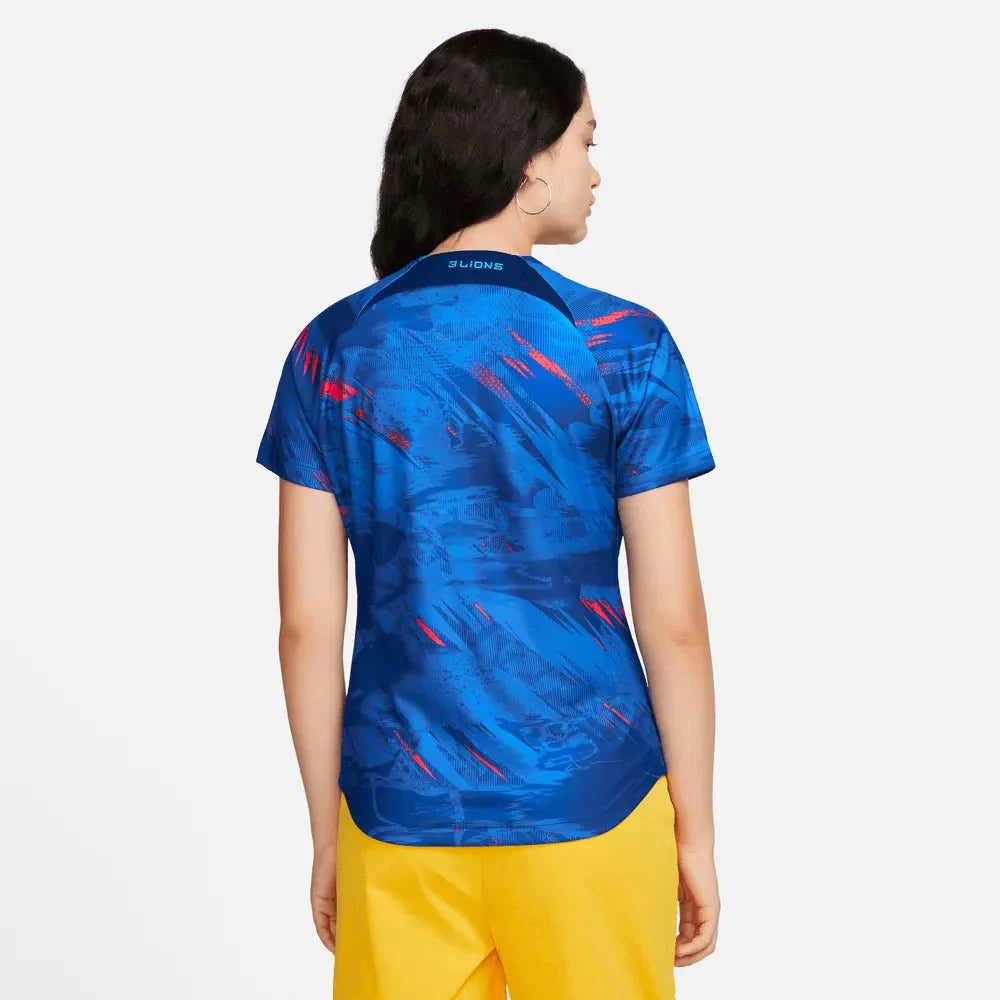 Maillot d'entraînement d'avant-match Femme Angleterre 2022-23 - Bleu
