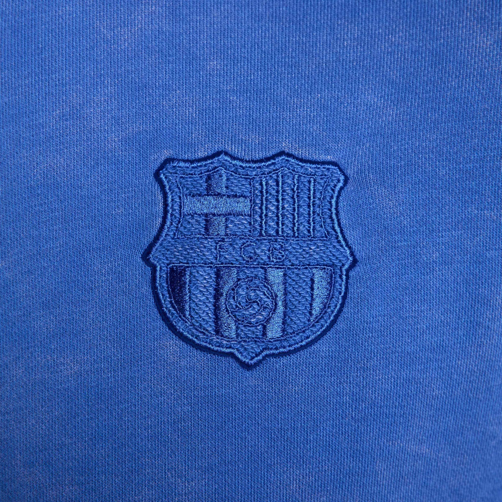 Sweat à capuche zippé en molleton éponge Homme FC Barcelone 2024-25 Troisième tenue