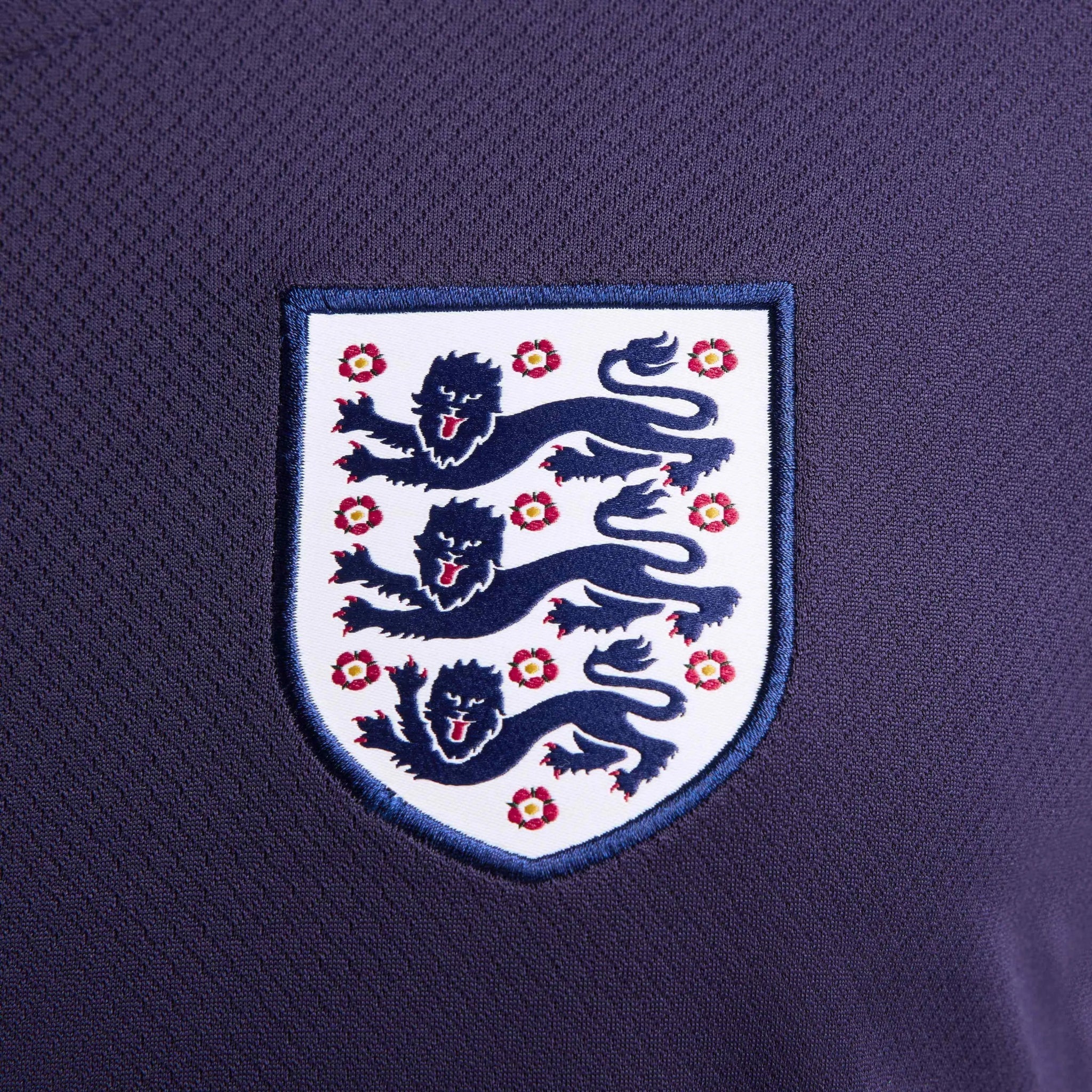 Haut en maille à manches courtes Dri-FIT Homme Angleterre 2024-25