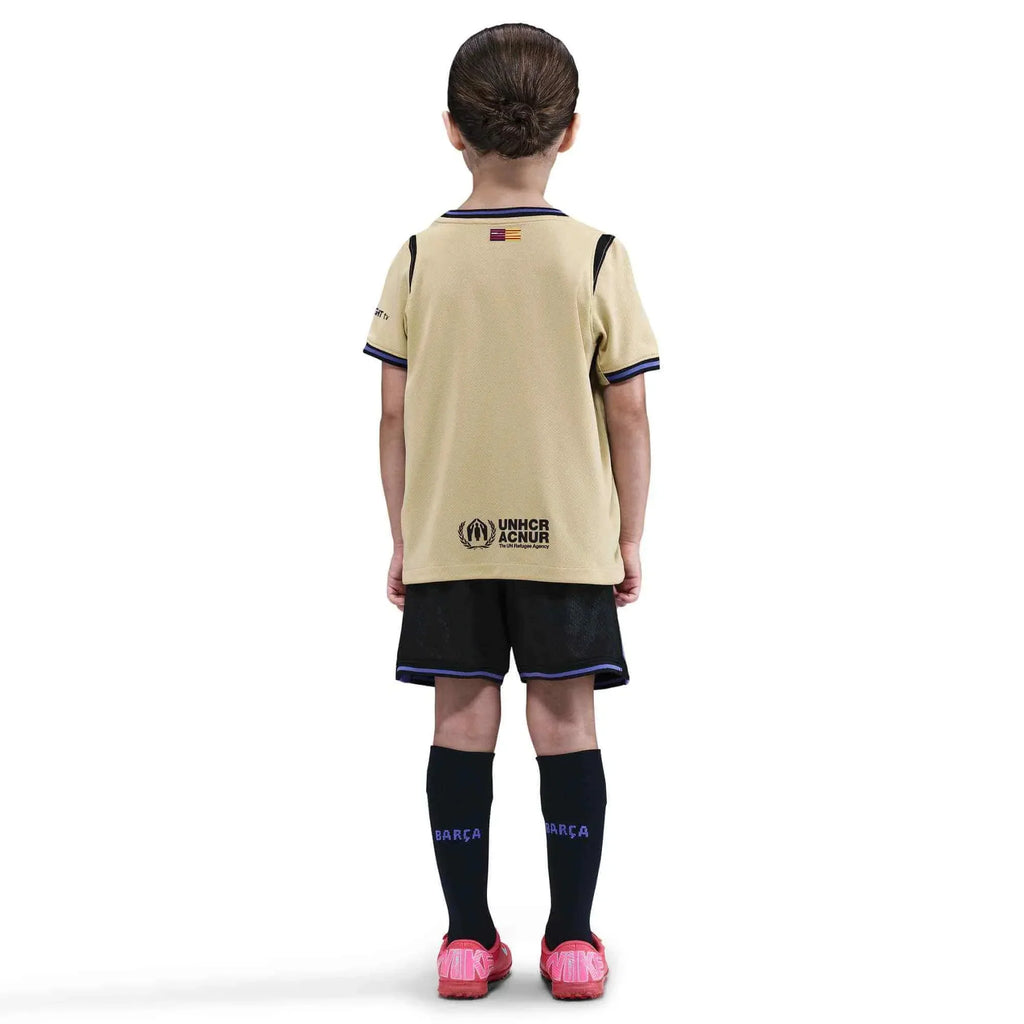 Barcelona 2025-26 Little Kids' Stadium Away Kit
