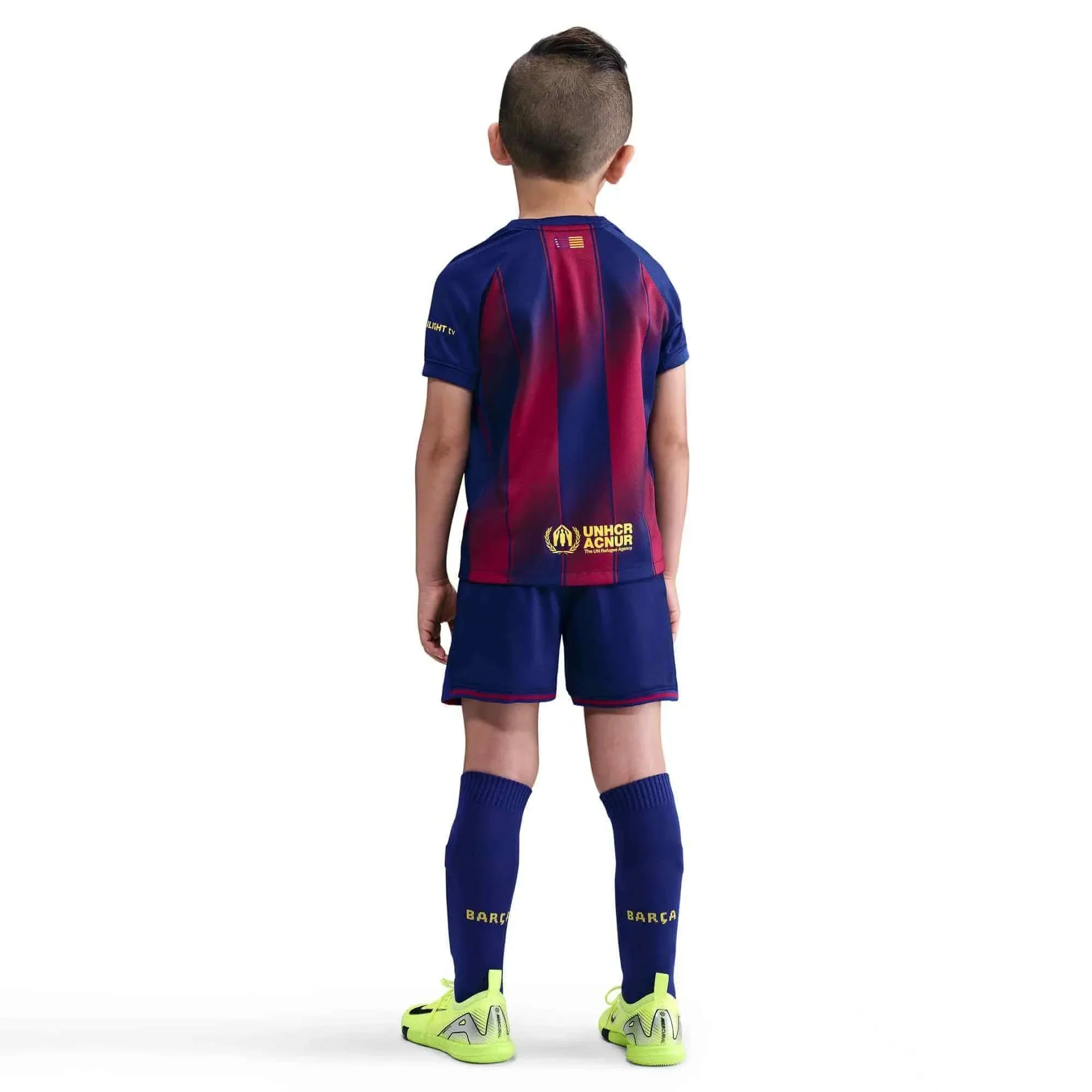 Barcelona 2025-26 Little Kids' Stadium Home Kit