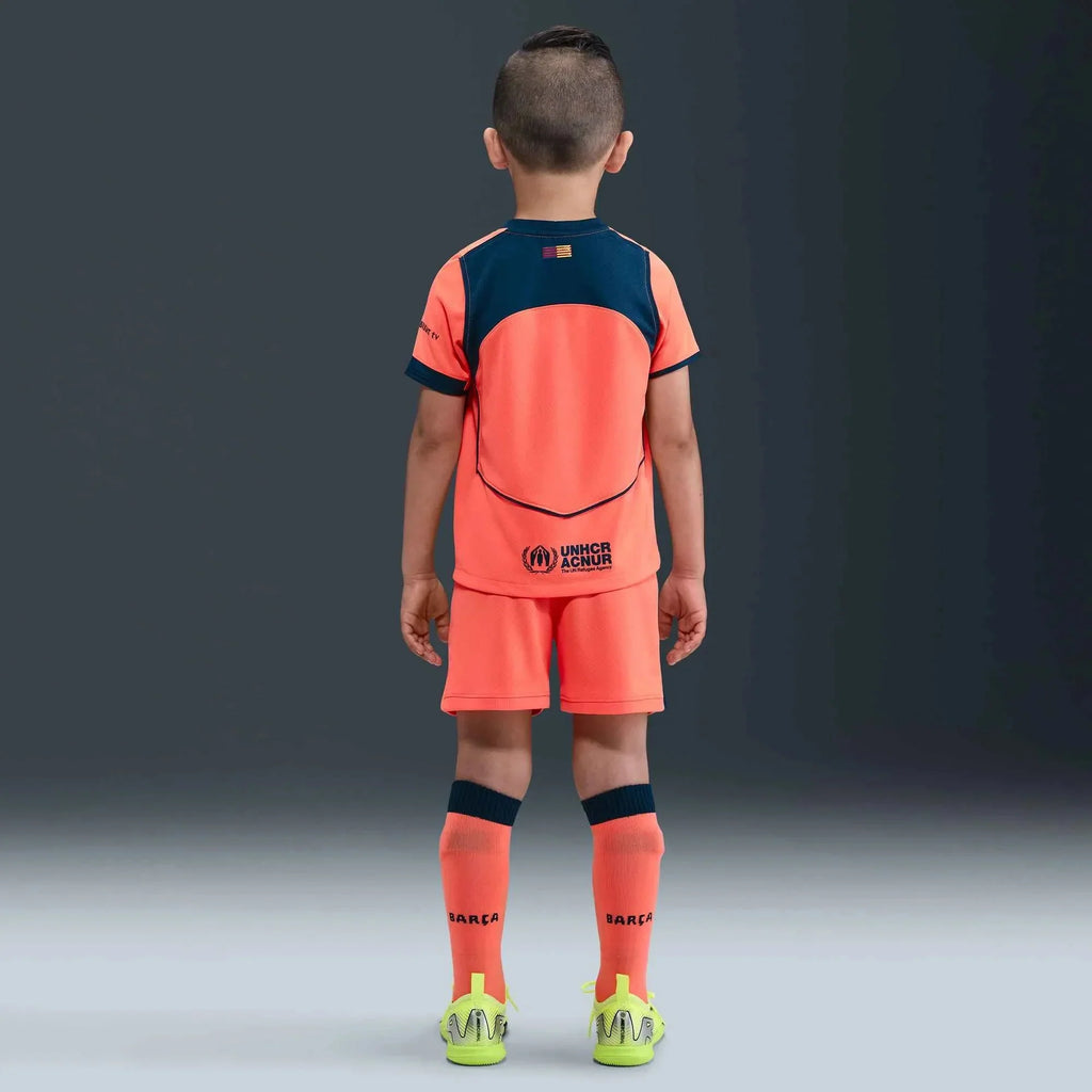 Barcelona 2025-26 Little Kids' Stadium Third Kit