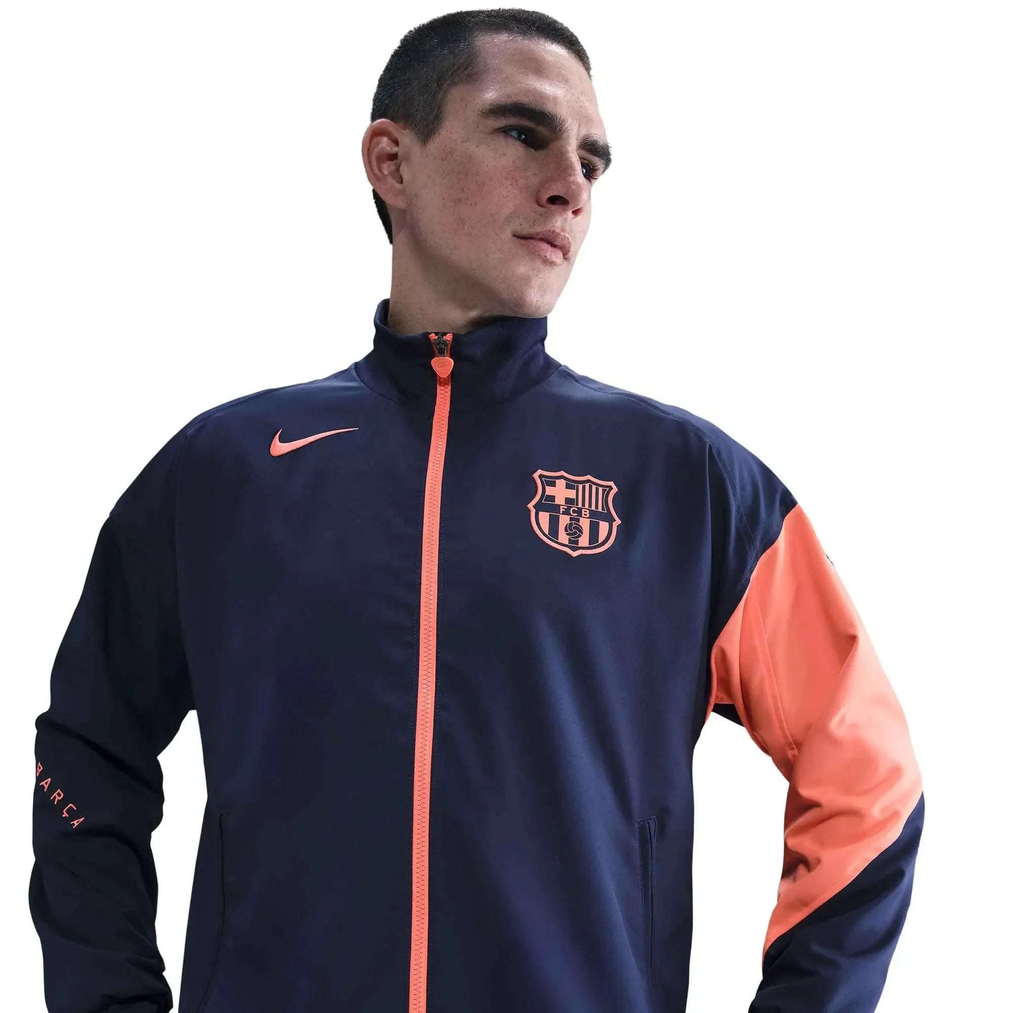 Barcelona 2025-26 Men's DF Strike Anthem Jacket