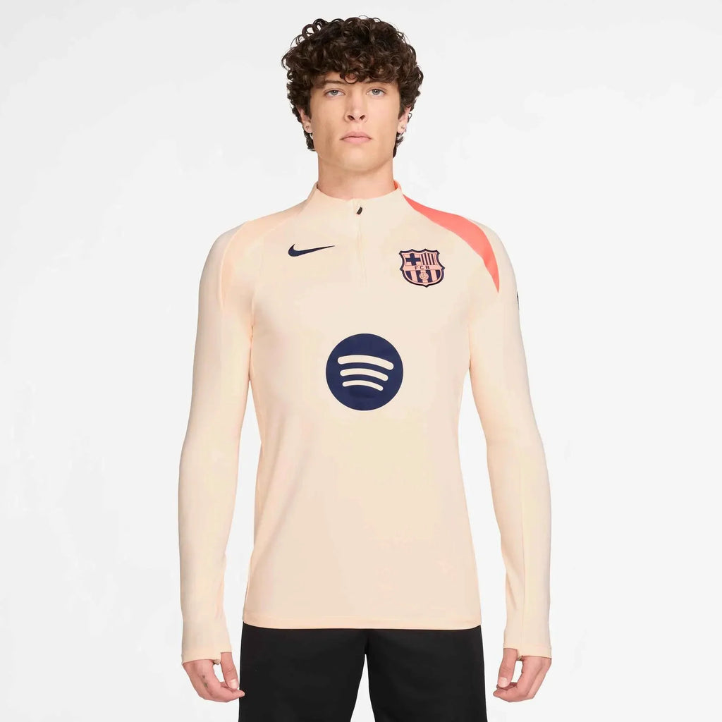 Haut de survêtement de grève DF pour homme FC Barcelone 2025-26