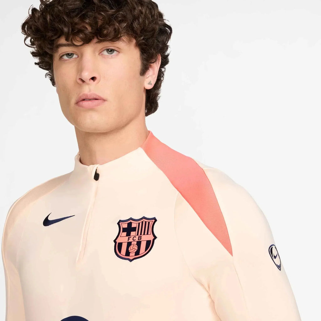 Haut de survêtement de grève DF pour homme FC Barcelone 2025-26