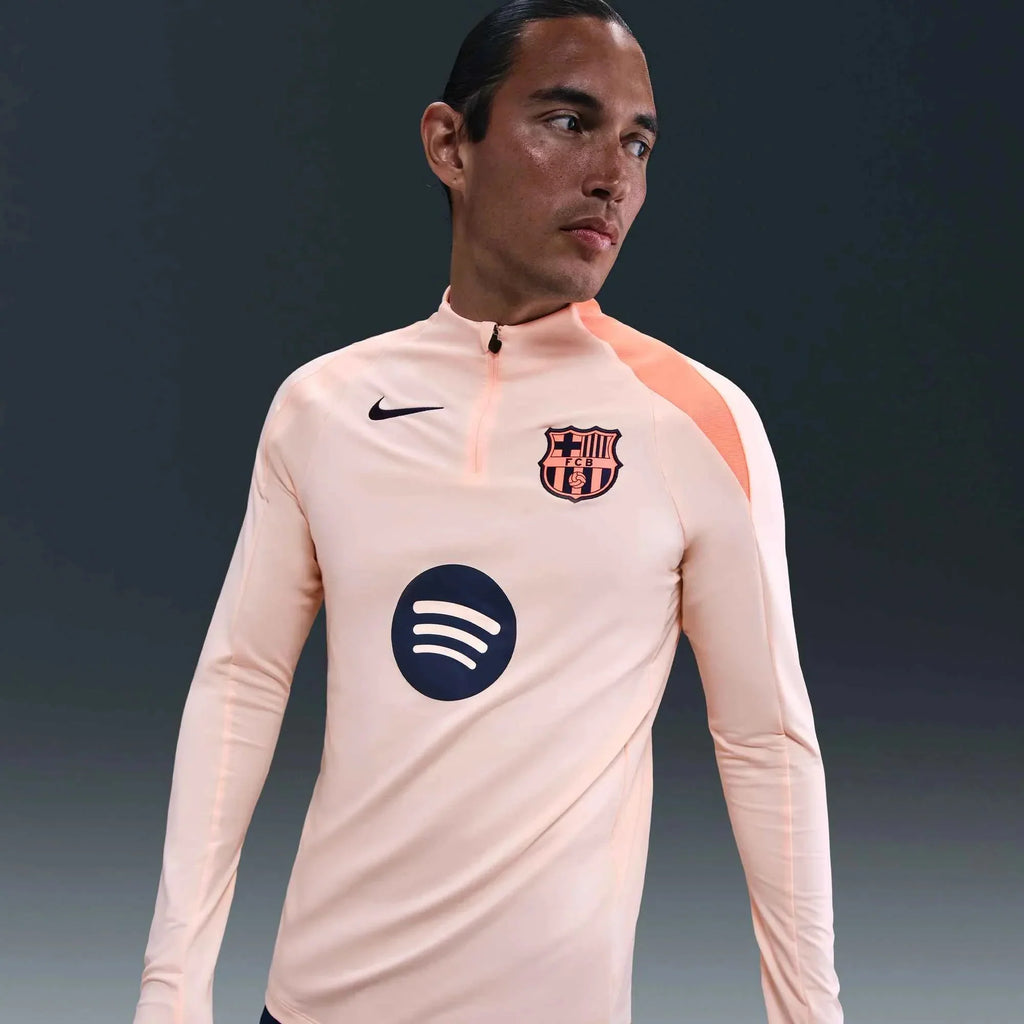 Haut de survêtement de grève DF pour homme FC Barcelone 2025-26