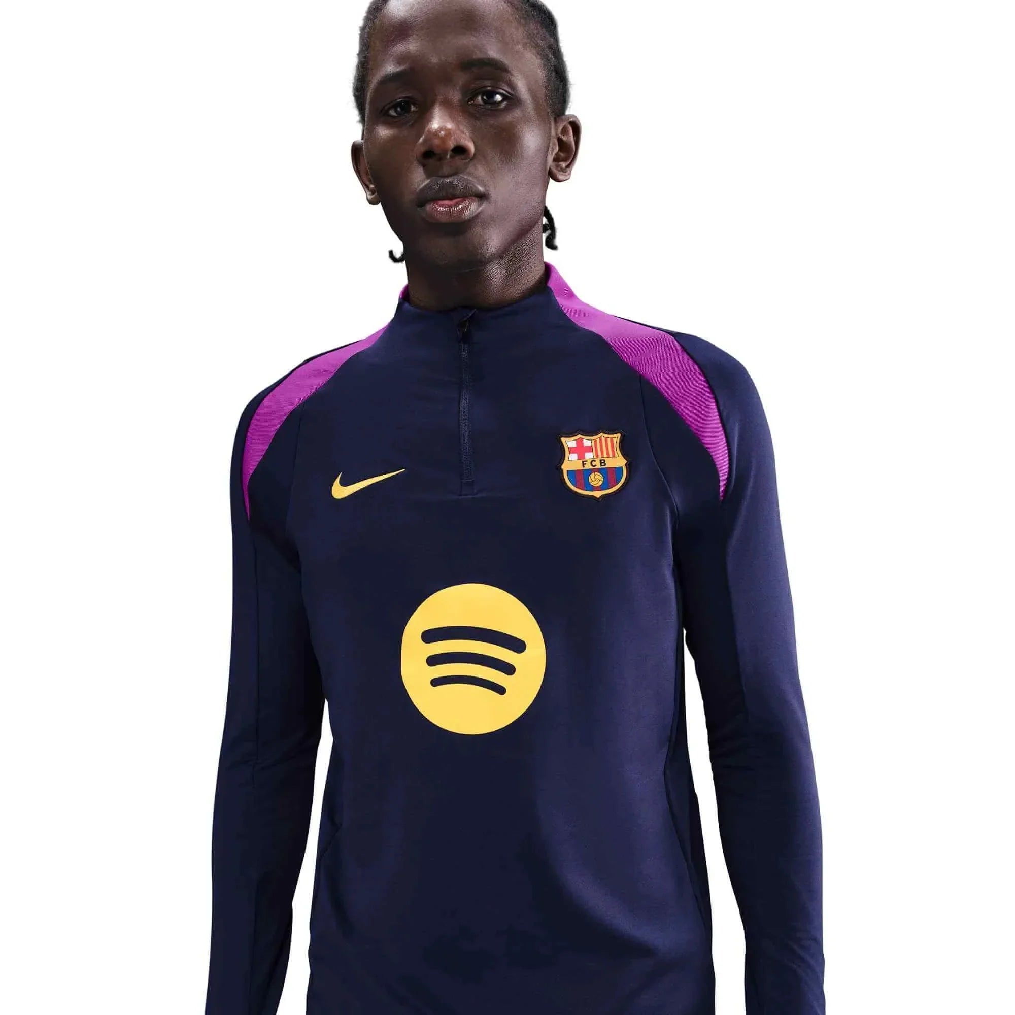 Barcelona 2025-26 Men's Strike Drill Top
