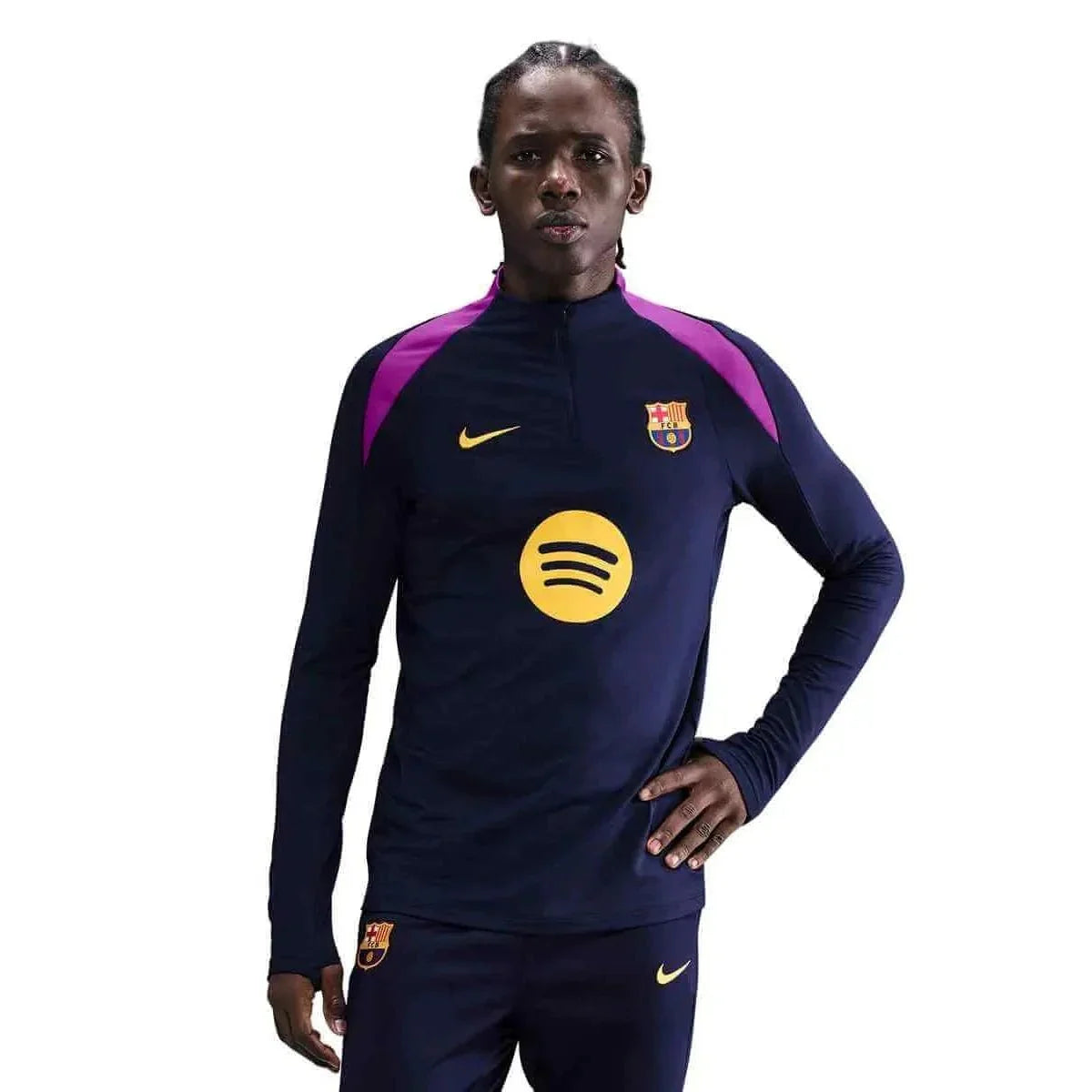Barcelona 2025-26 Men's Strike Drill Top