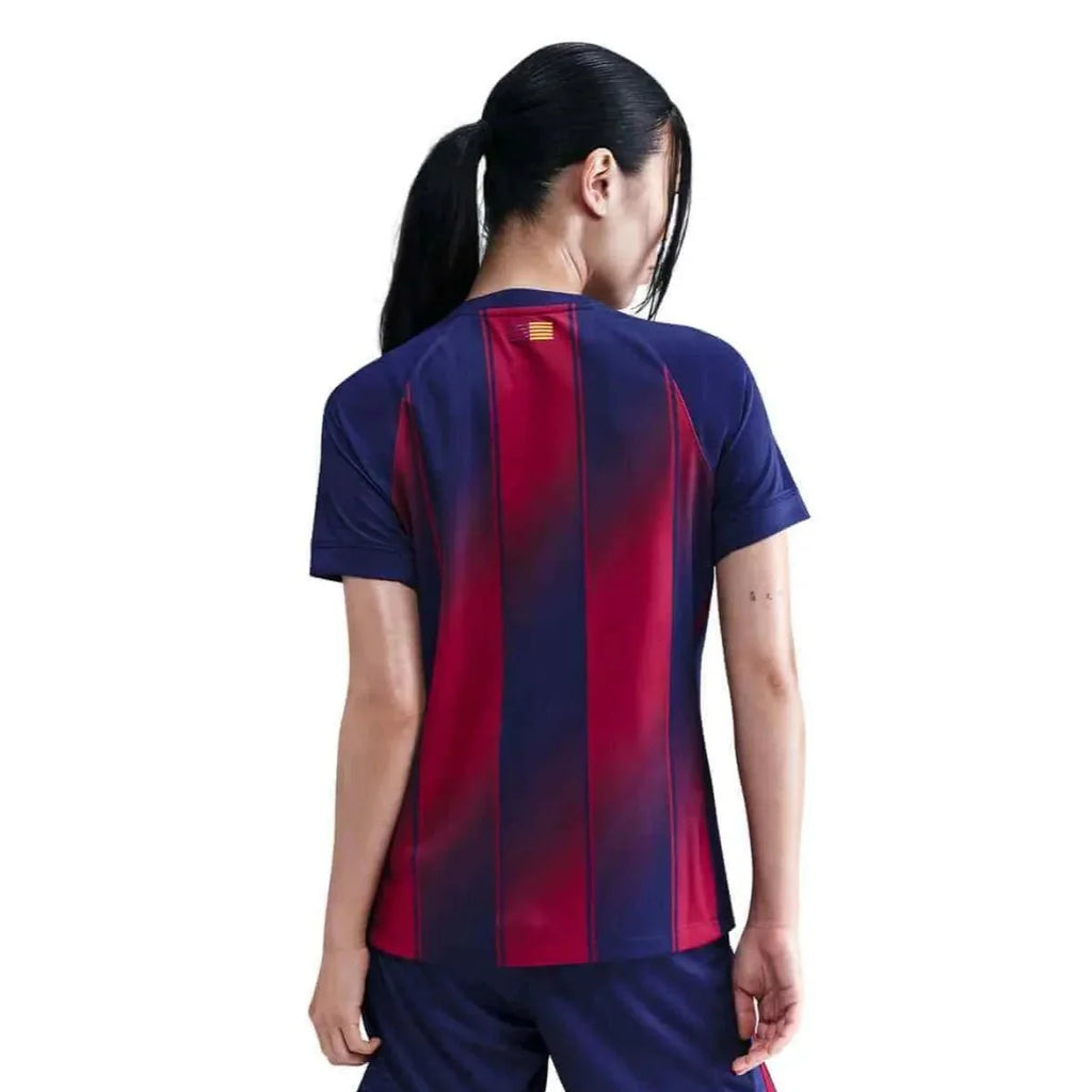 Barcelona 2025-26 Women's Stadium Home Soccer Jersey (No Sponsor)